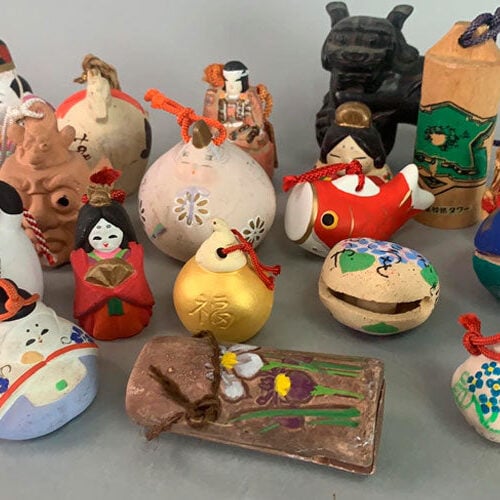 Ceramic & Clay Bells (Dorei)