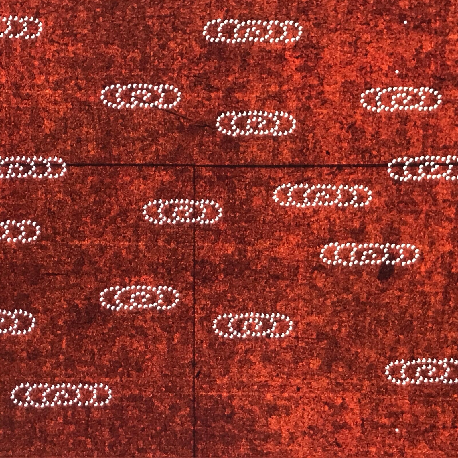 Antique Japanese Ise Katagami Paper Kimono Stencil Kanzemizu Swirling Water A751