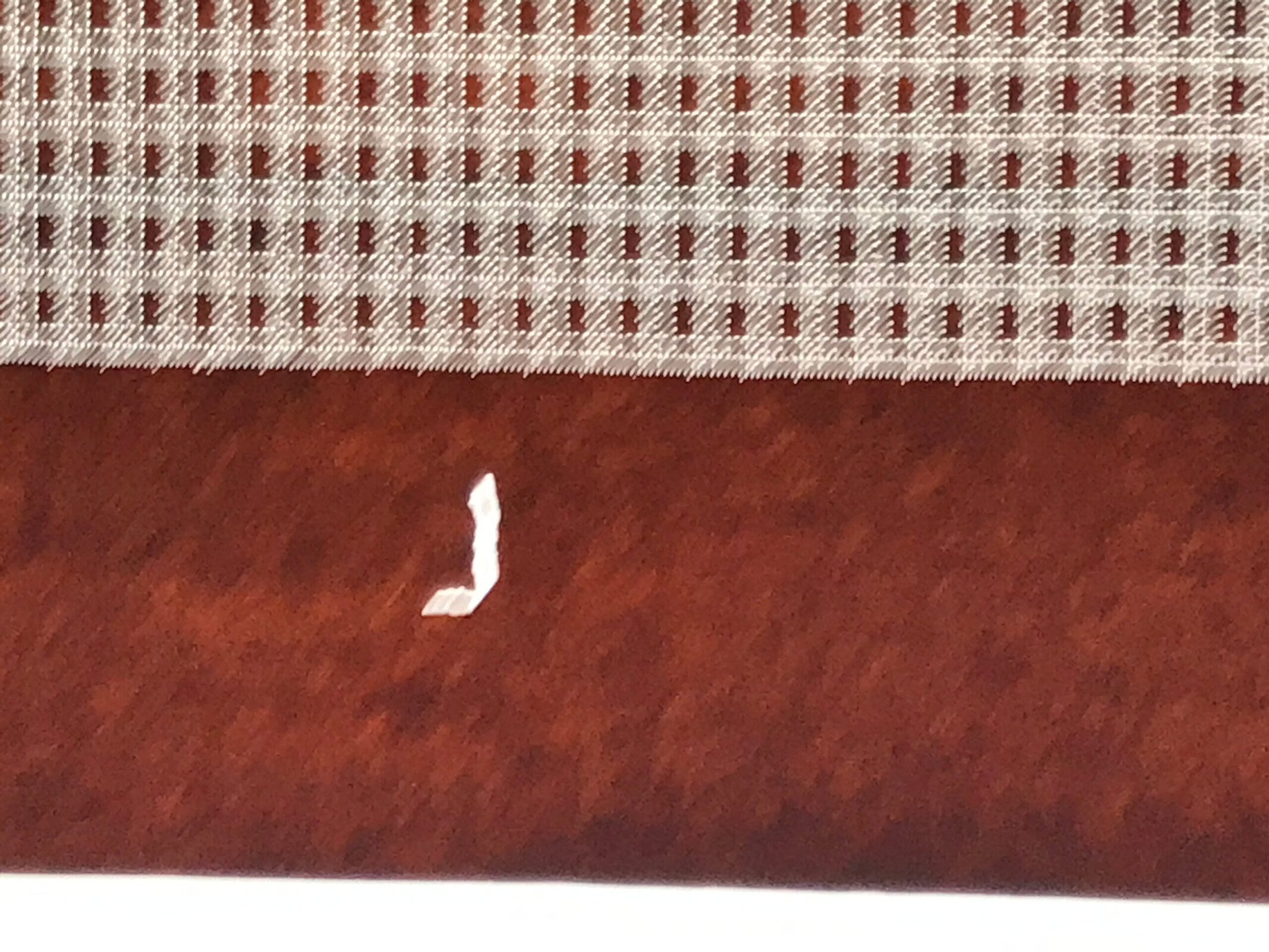 Antique Japanese Ise Katagami Paper Kimono Stencil Katazome Dots Grid A873