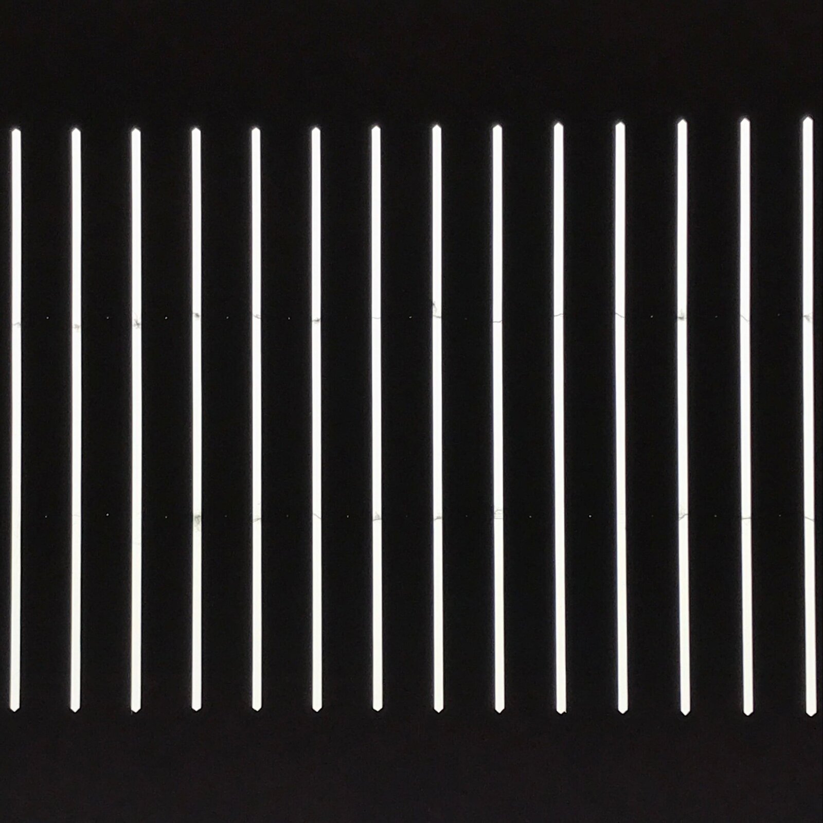 Antique Japanese Ise Katagami Paper Kimono Stencil Katazome Vertical Lines A824