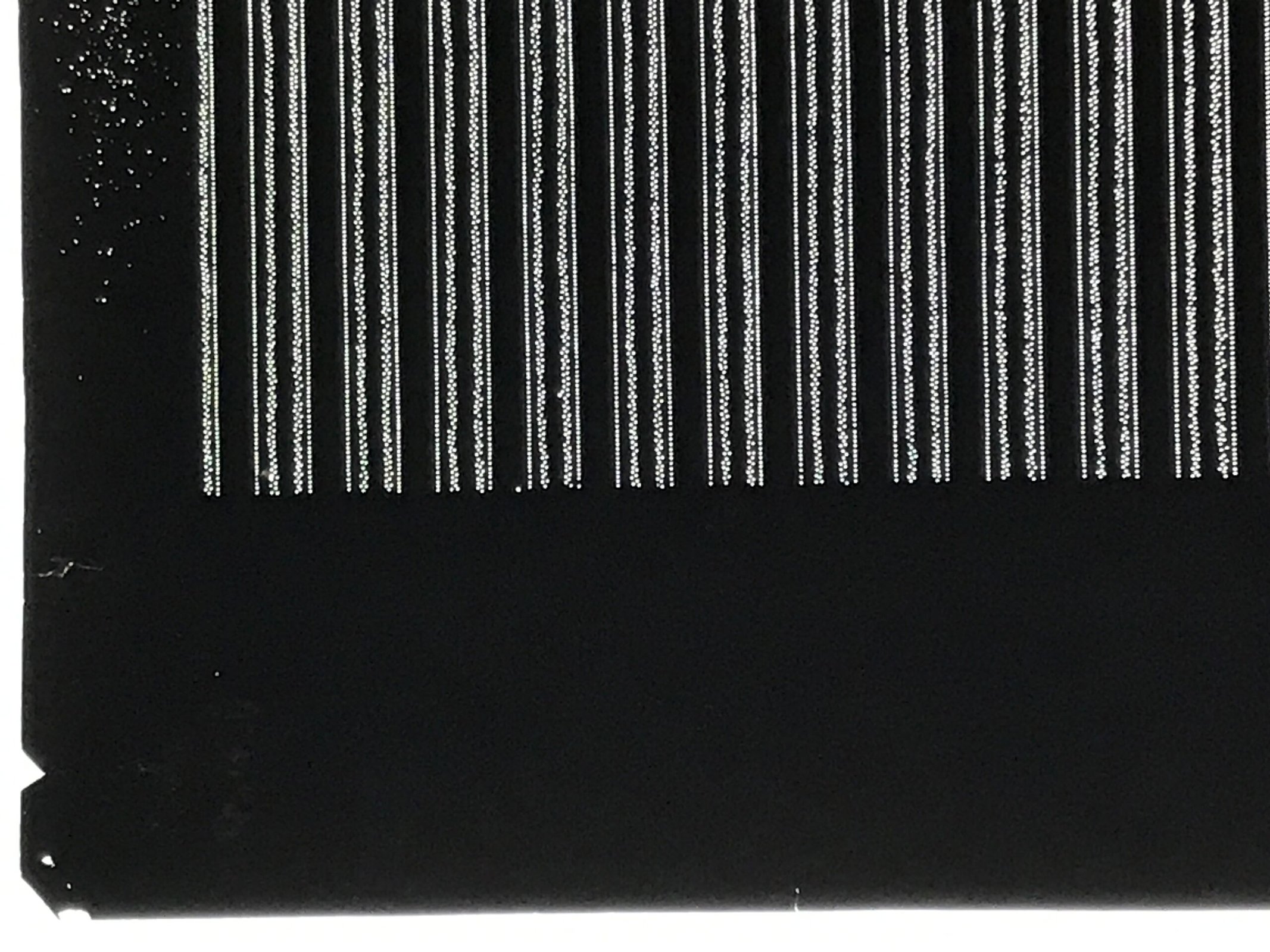 Antique Japanese Ise Katagami Paper Kimono Stencil Katazome Vertical Stripe A837