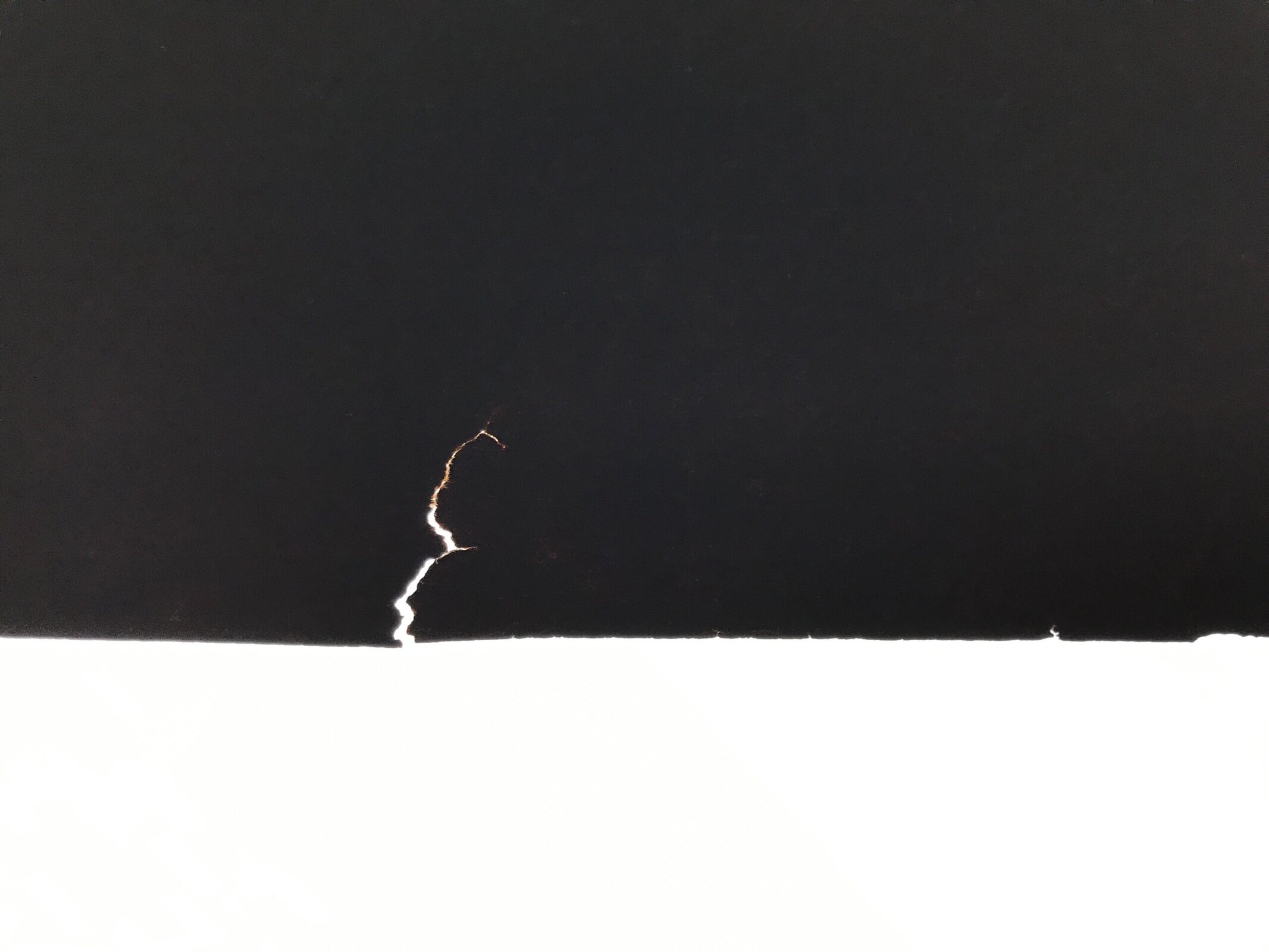 Antique Japanese Ise Katagami Paper Kimono Stencil Katazome Vertical Stripe A837