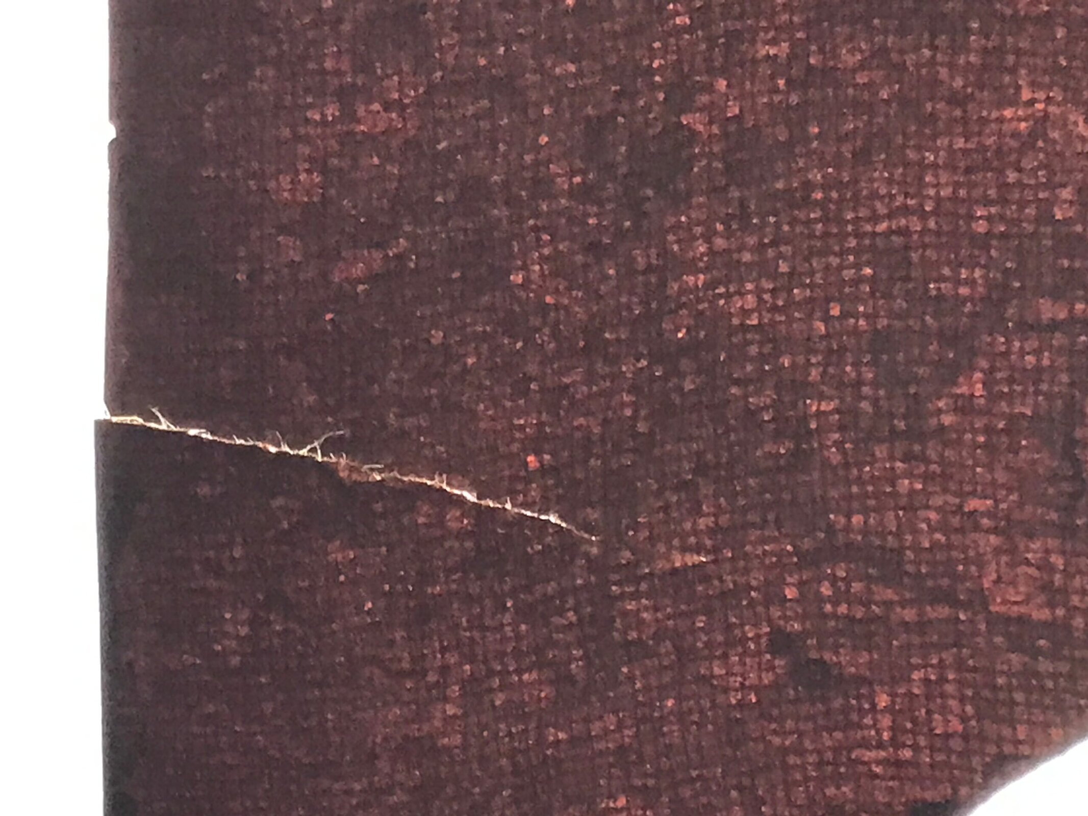 Antique Japanese Katagami Paper Kimono Stencil Katazome Bird Floral Pattern A771