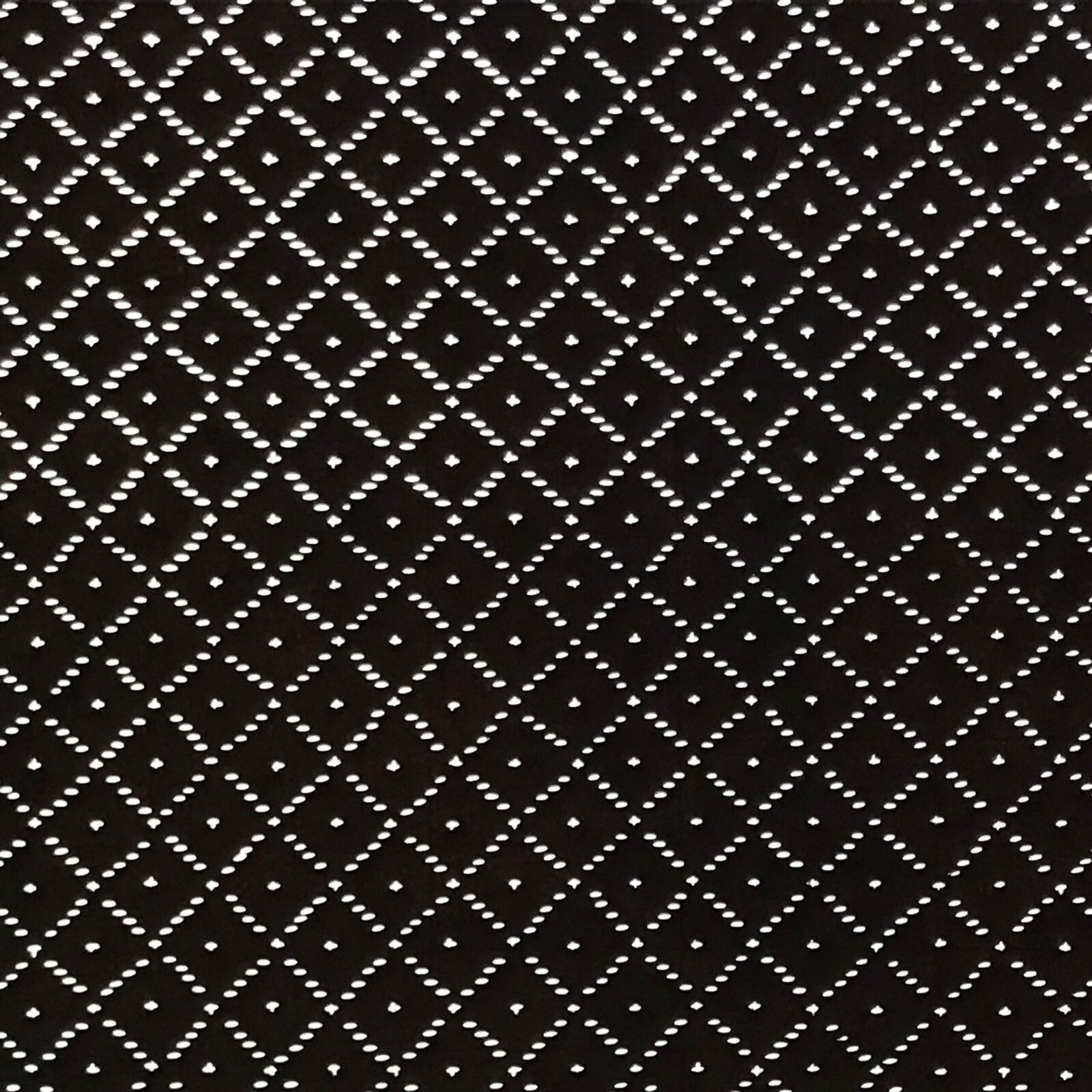 Antique Japanese Katagami Paper Kimono Stencil Katazome Diamond Pattern A838