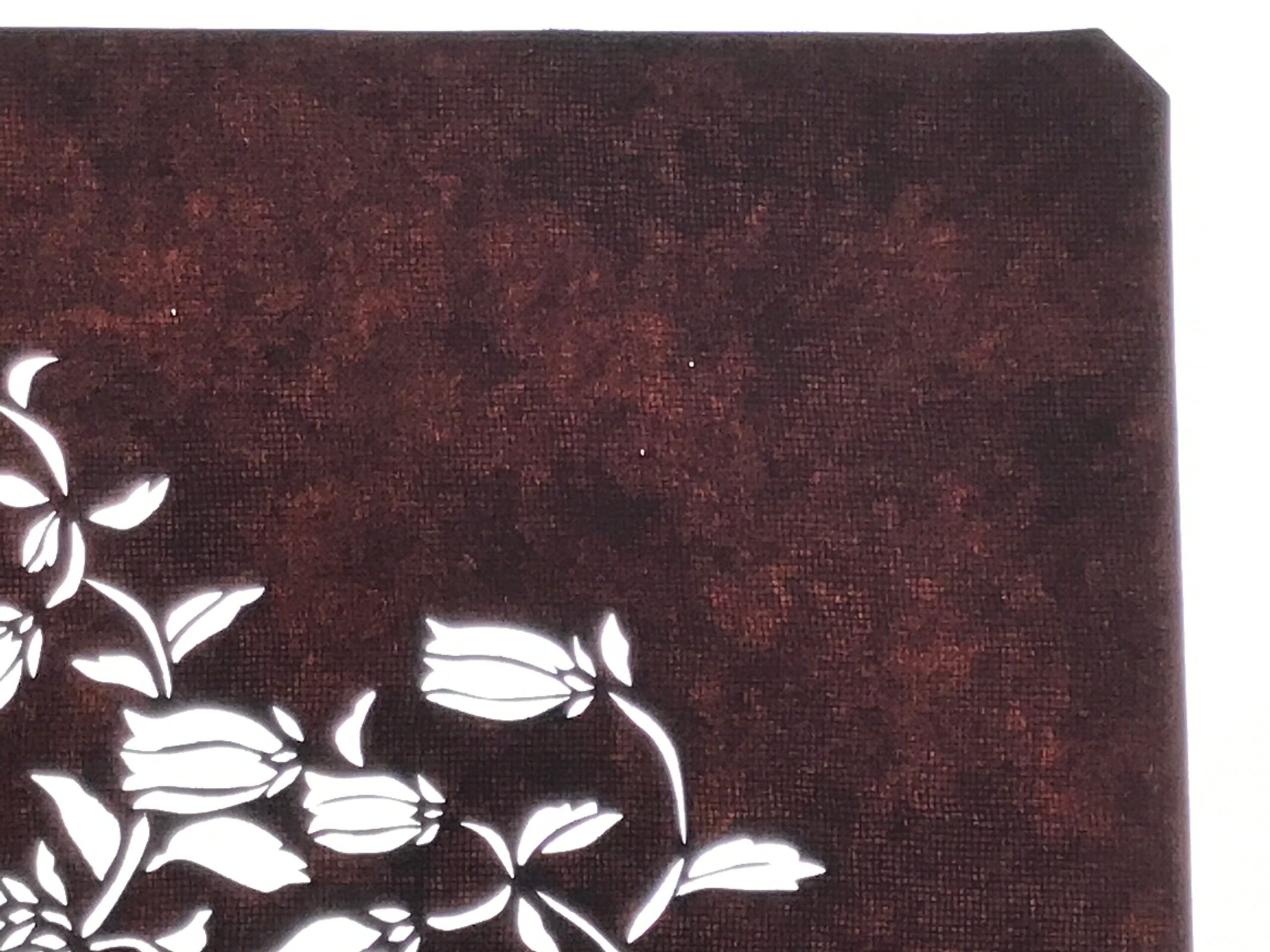 Antique Japanese Katagami Paper Kimono Stencil Katazome Hana Flower Buds A783