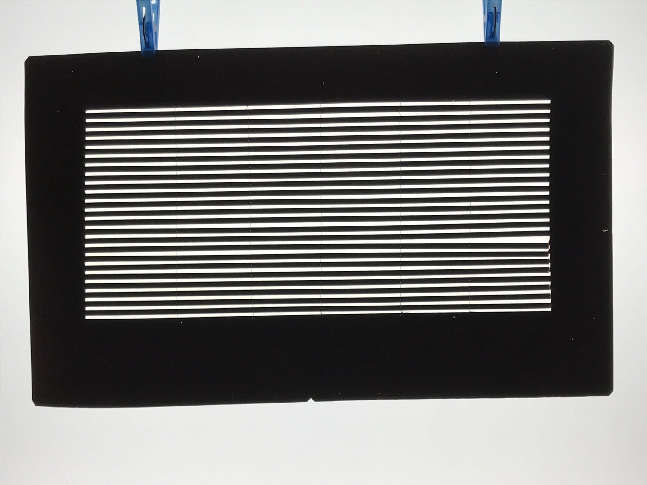 Antique Japanese Katagami Paper Kimono Stencil Katazome Horizontal Lines A755