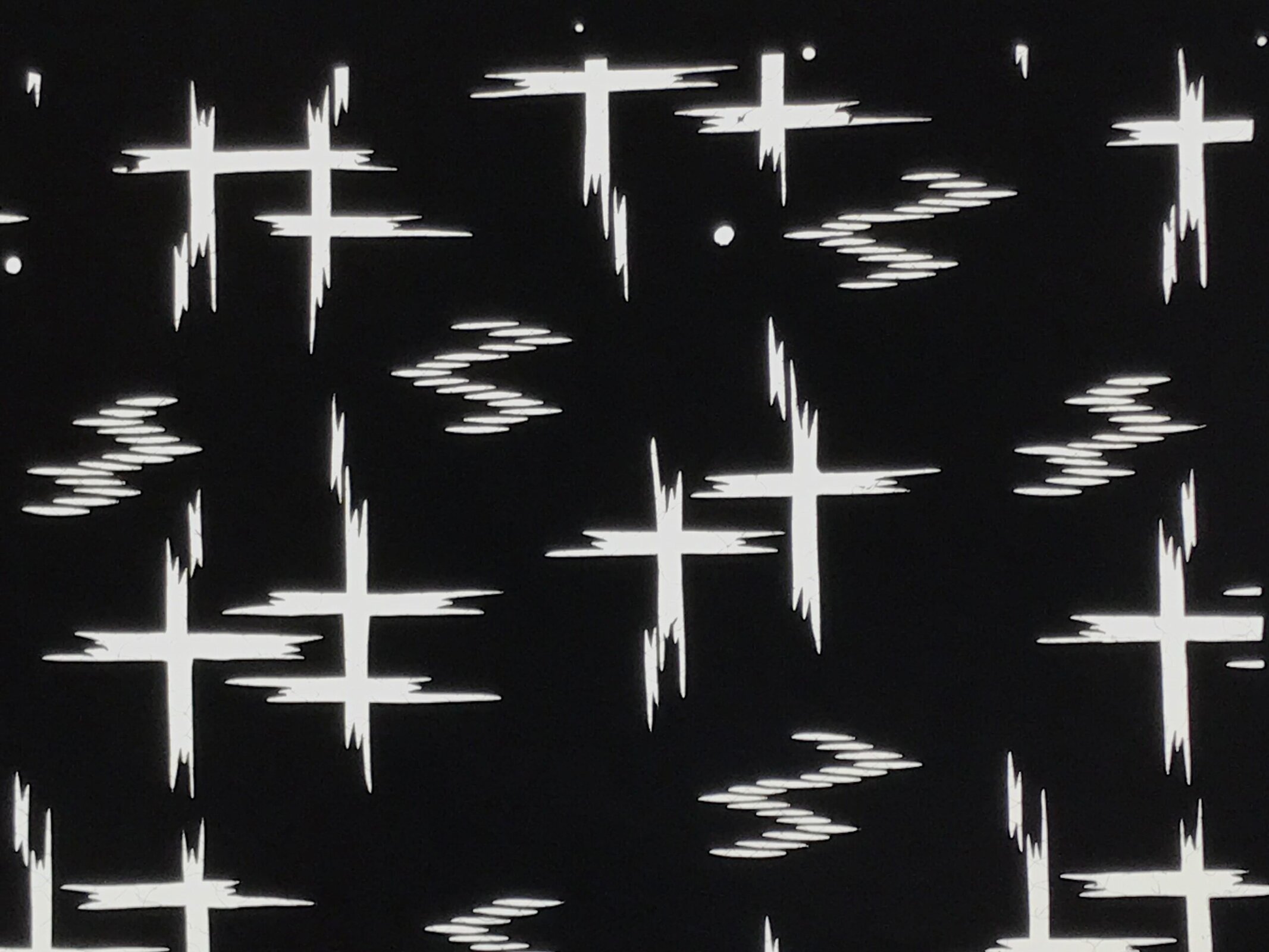 Antique Japanese Katagami Paper Kimono Stencil Katazome Igeta Hash Well A870