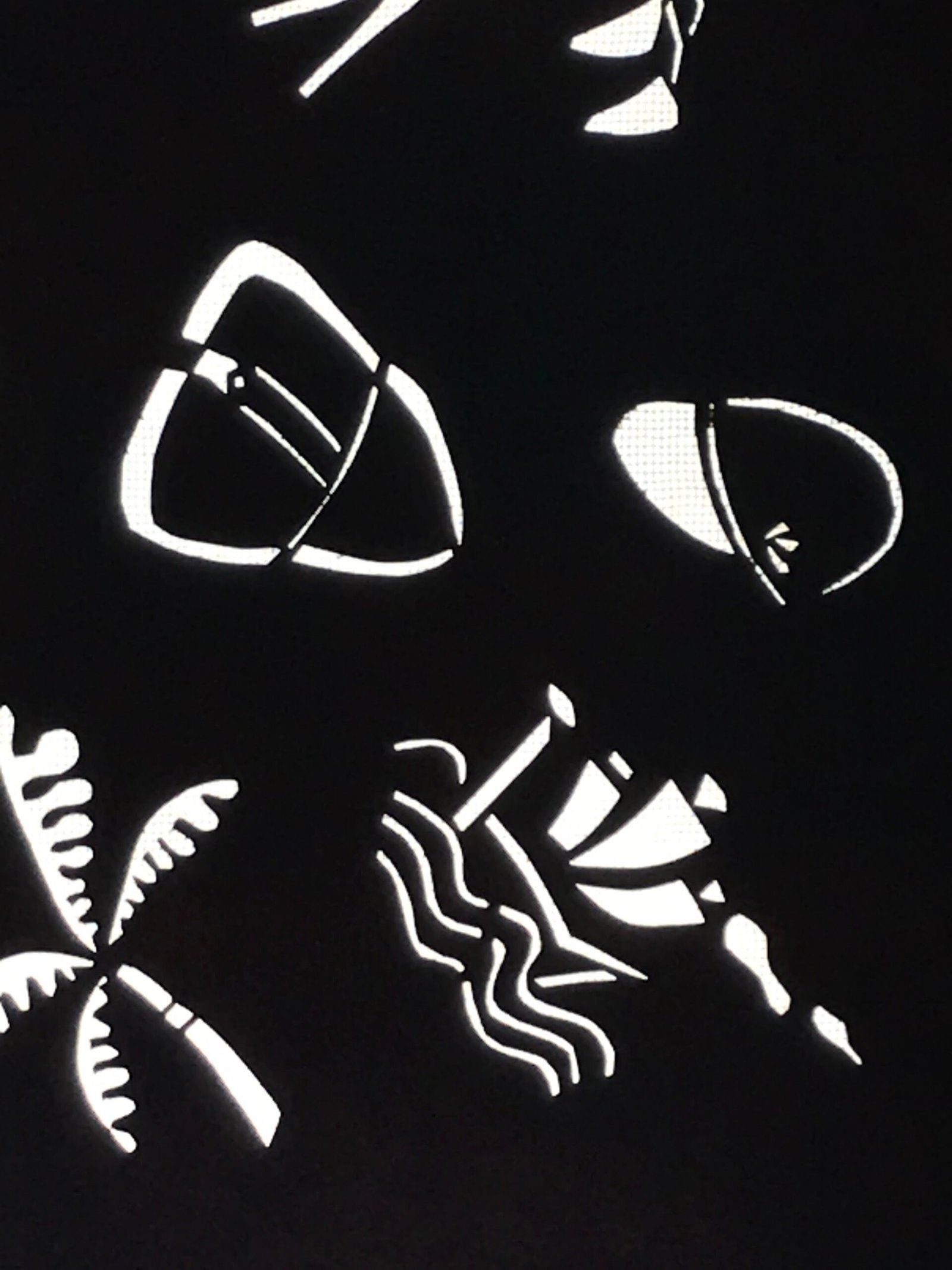 Antique Japanese Katagami Paper Kimono Stencil Katazome Travel Theme Design A802