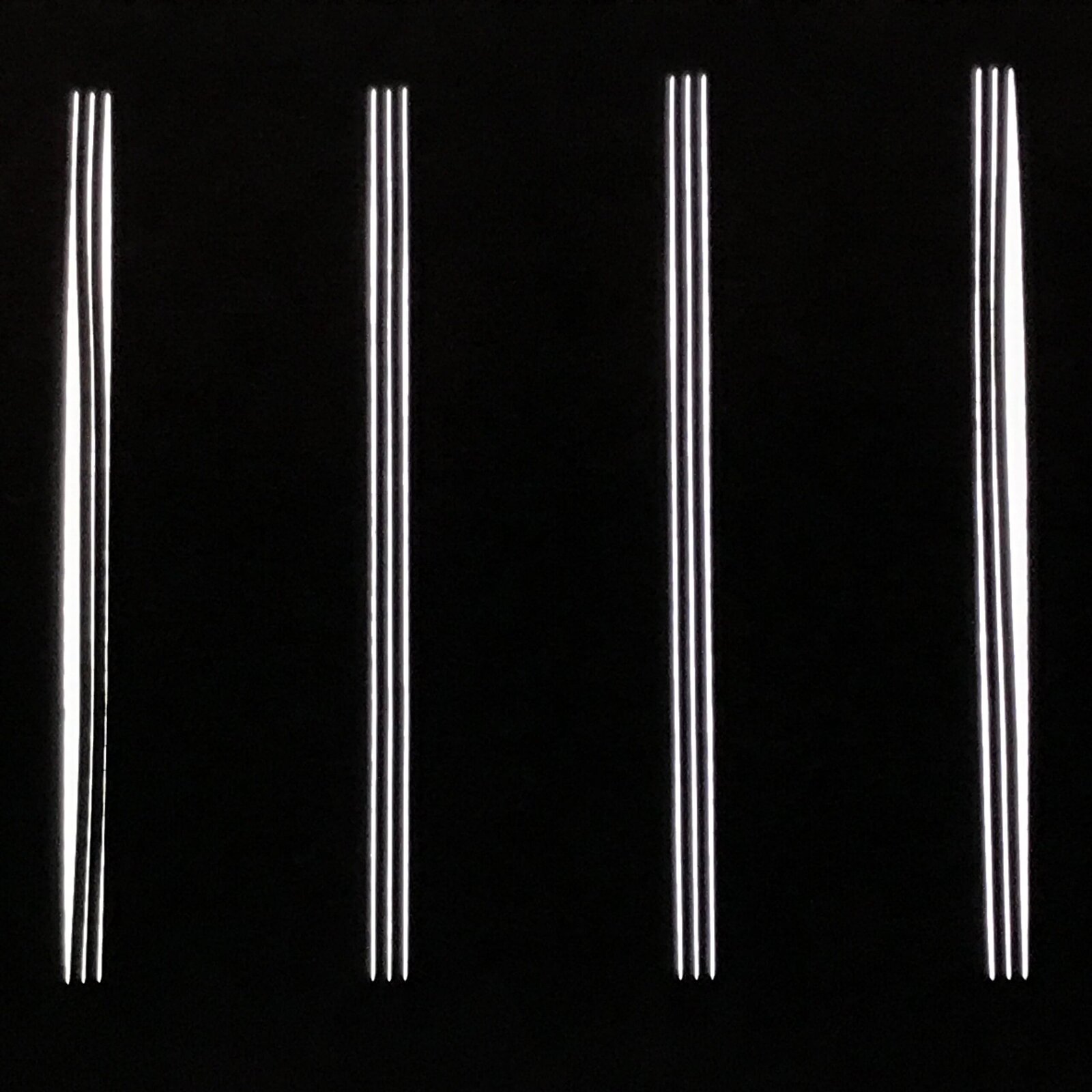 Antique Japanese Katagami Paper Kimono Stencil Katazome Vertical Lines A834