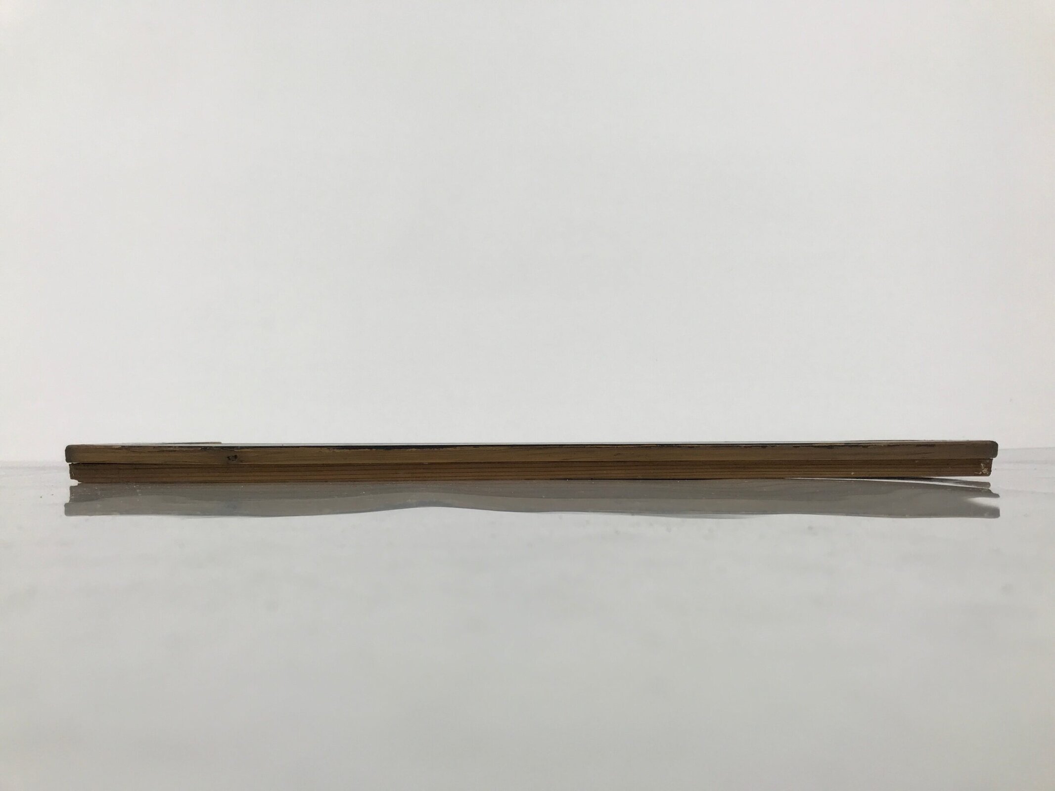 Japanese Buddhist Altar Lacquer Wood Panel Butsudan Spare Part Gold Black BP14