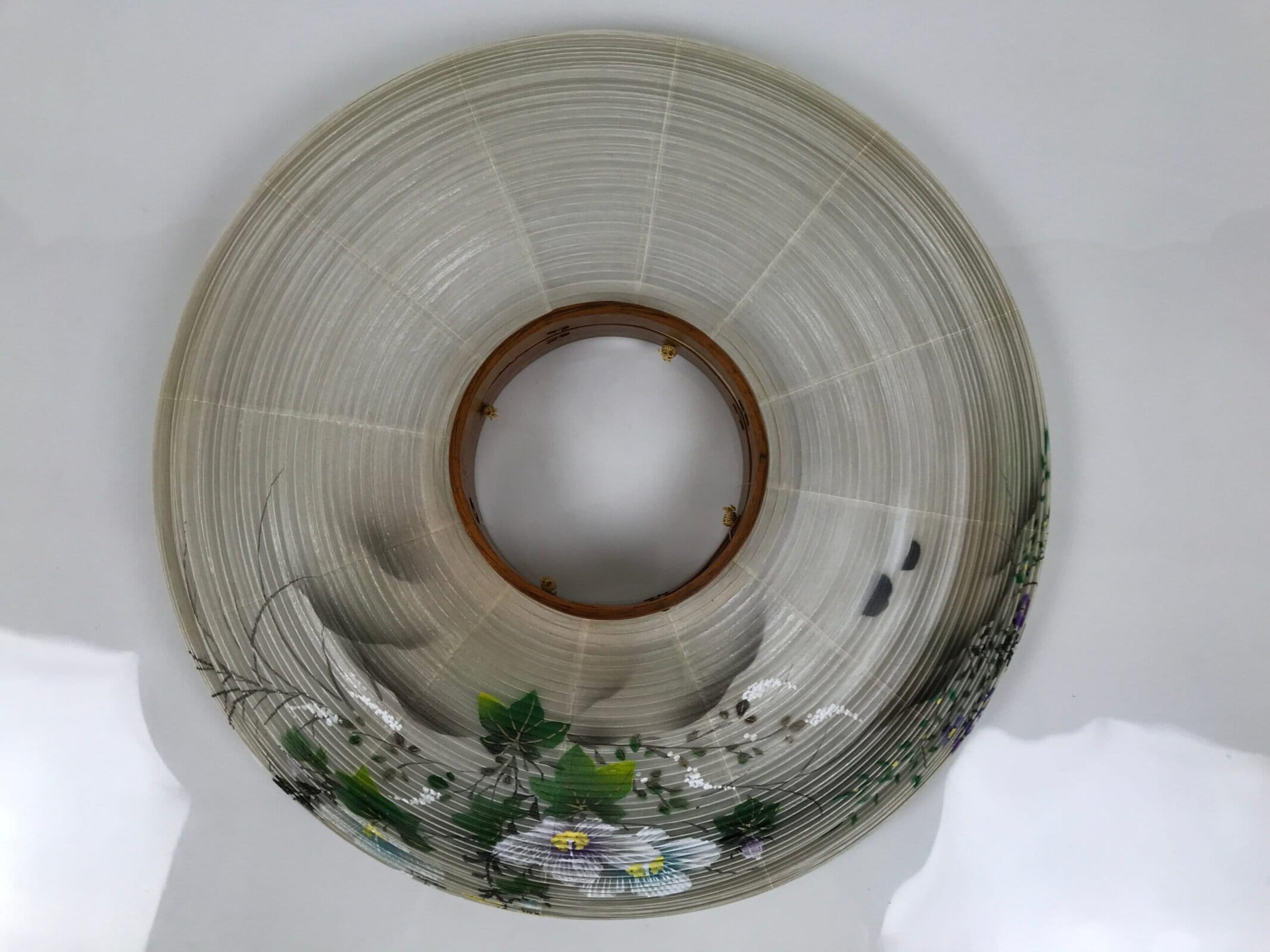 Japanese Electric Gifu Lantern 3 Legs Stand Vtg Obon Flowers Pagoda Decor LT112