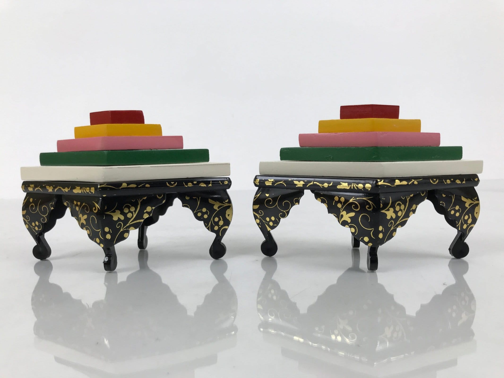 Japanese Hina Doll Accessory Set Offering Table Mochi Girls Day Ohinasama ID675