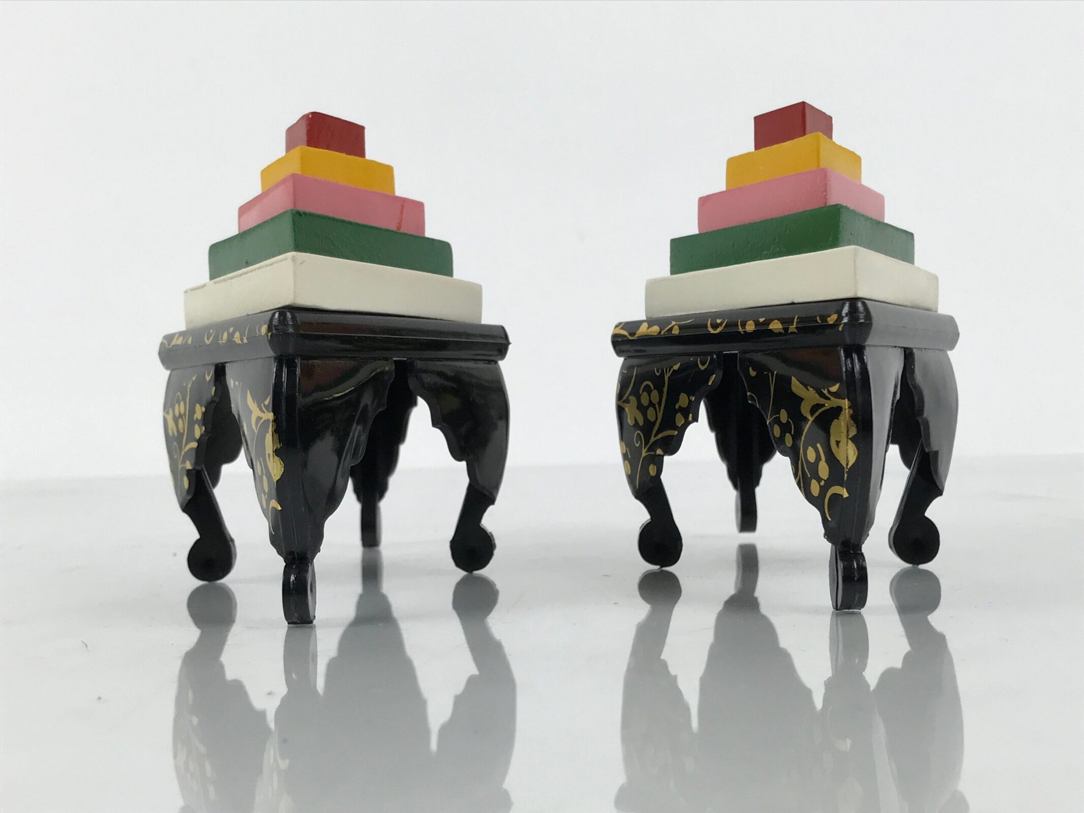 Japanese Hina Doll Accessory Set Offering Table Mochi Girls Day Ohinasama ID675