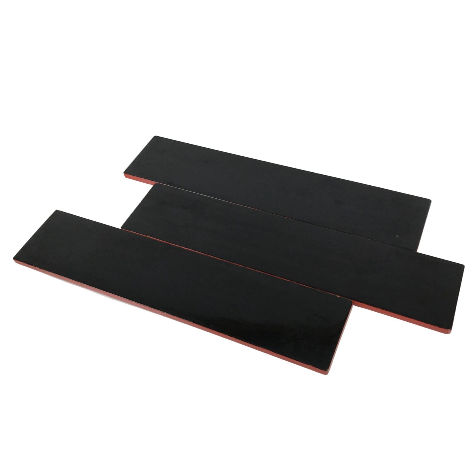 Japanese Lacquer Wood Flower Vase Stand Vtg Kadai Board Ikebana Black Red WT596