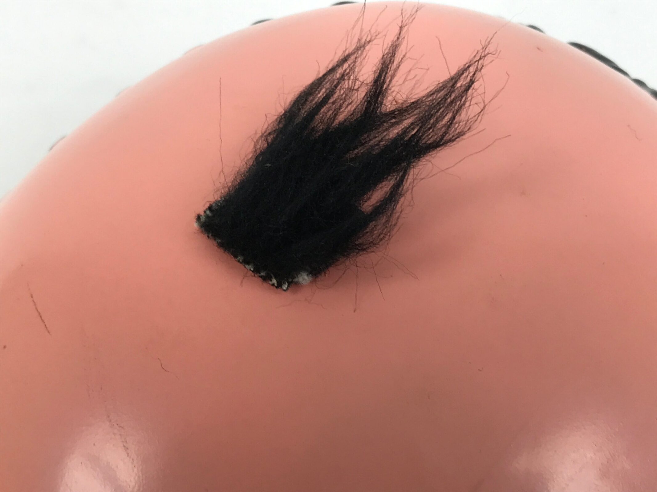 Japanese Resin Children's Costume Bald Old Man Hage Wig Townspeople Katsura OM99