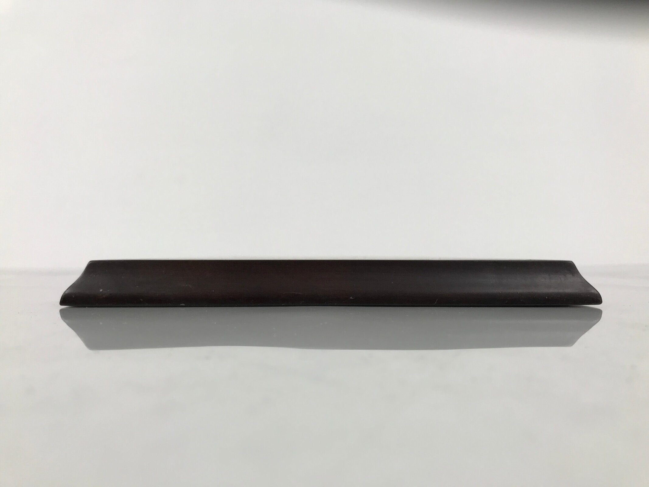 Japanese Wooden Flower Vase Stand Vtg Kadai Board Ikebana Bonsai Brown WT593