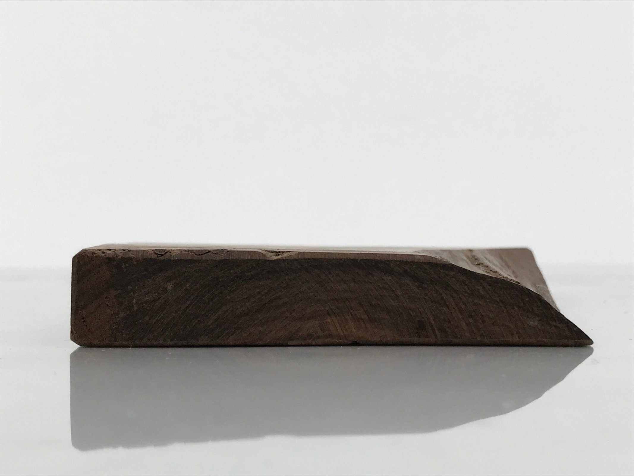 Japanese Wooden Flower Vase Stand Vtg Small Kadai Board Ikebana Bonsai WT589