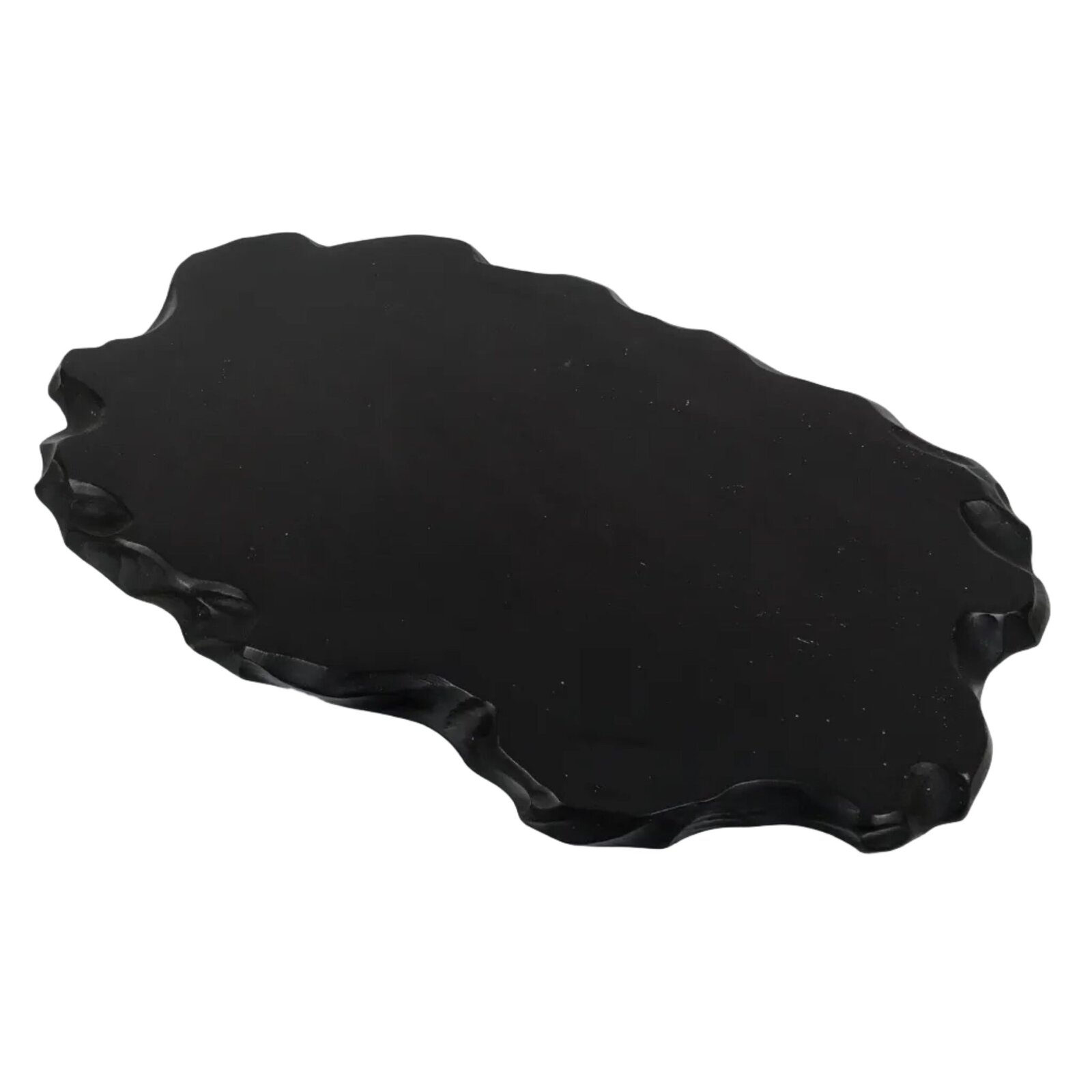 Japanese Wooden Flower Vase Stand Vtg Unique Kadai Board Ikebana Bonsai WT603