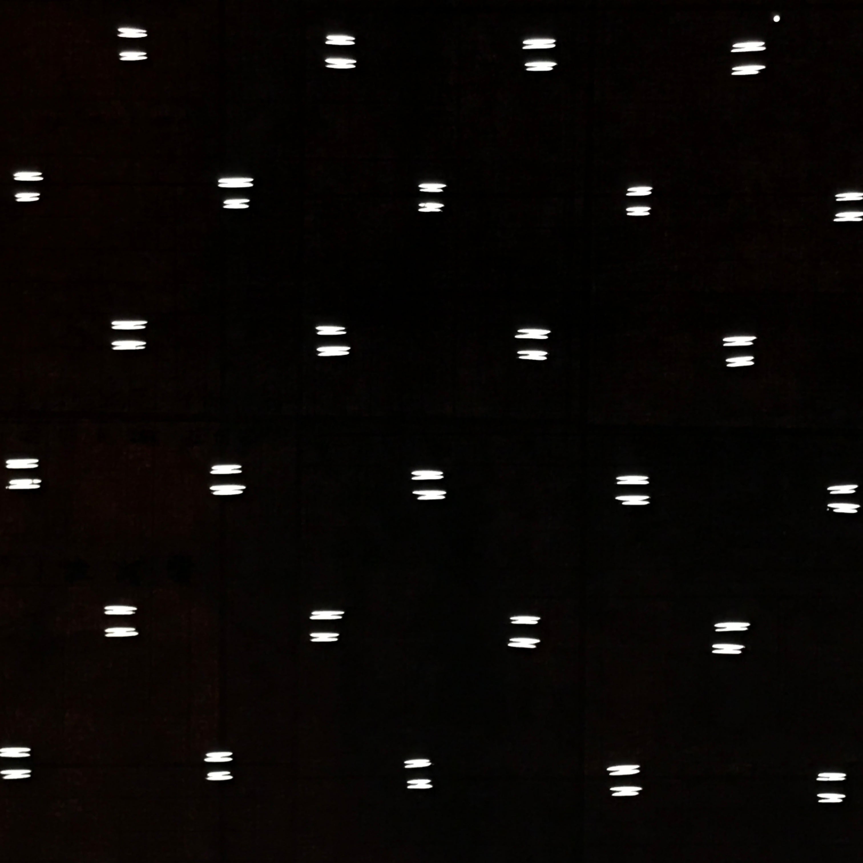 Antique Japanese Katagami Kimono Paper Stencil Katazome Dash Line Pattern 4Y712