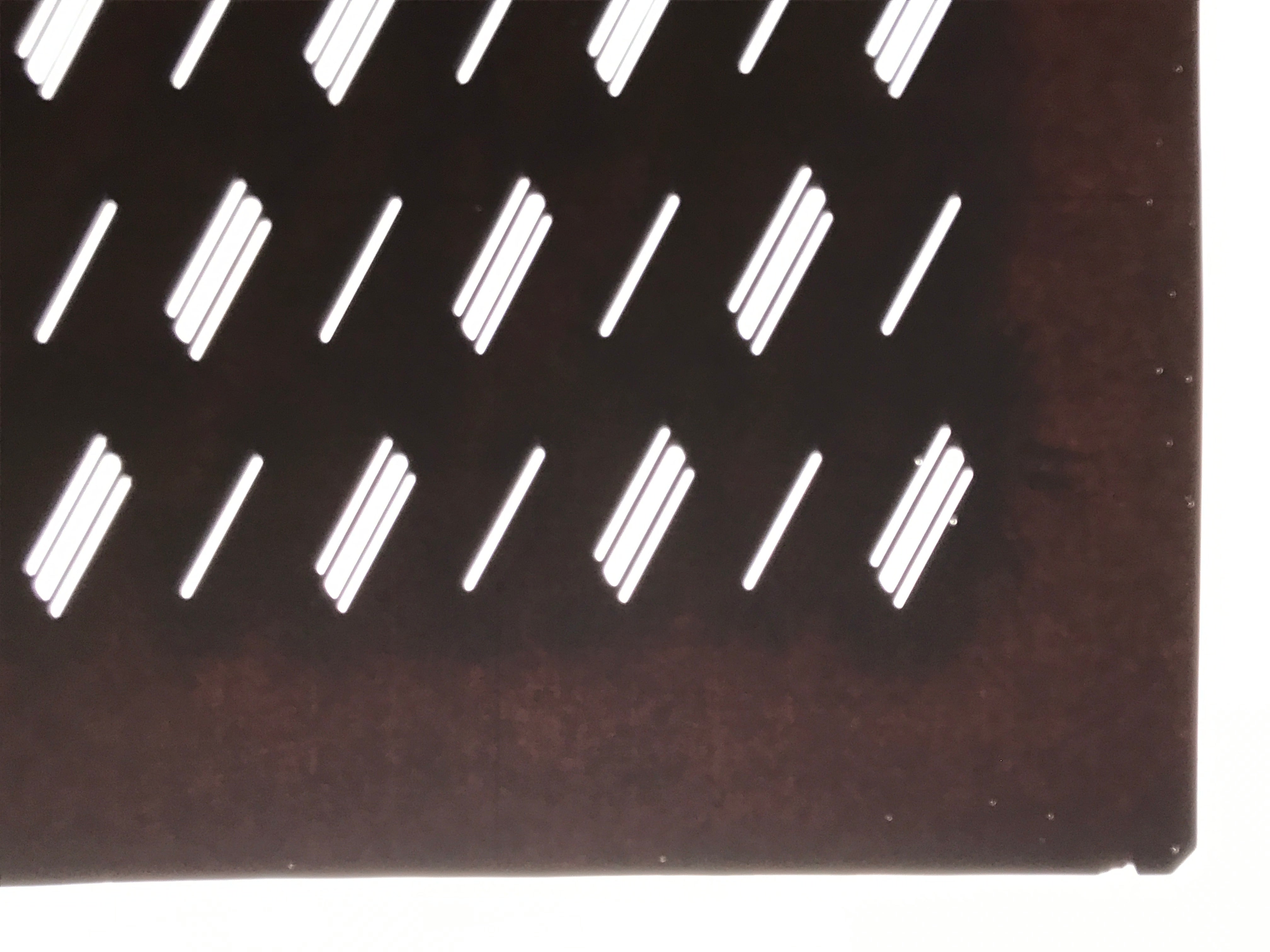 Antique Japanese Katagami Kimono Paper Stencil Katazome Diagonal Dash Line 4Y703