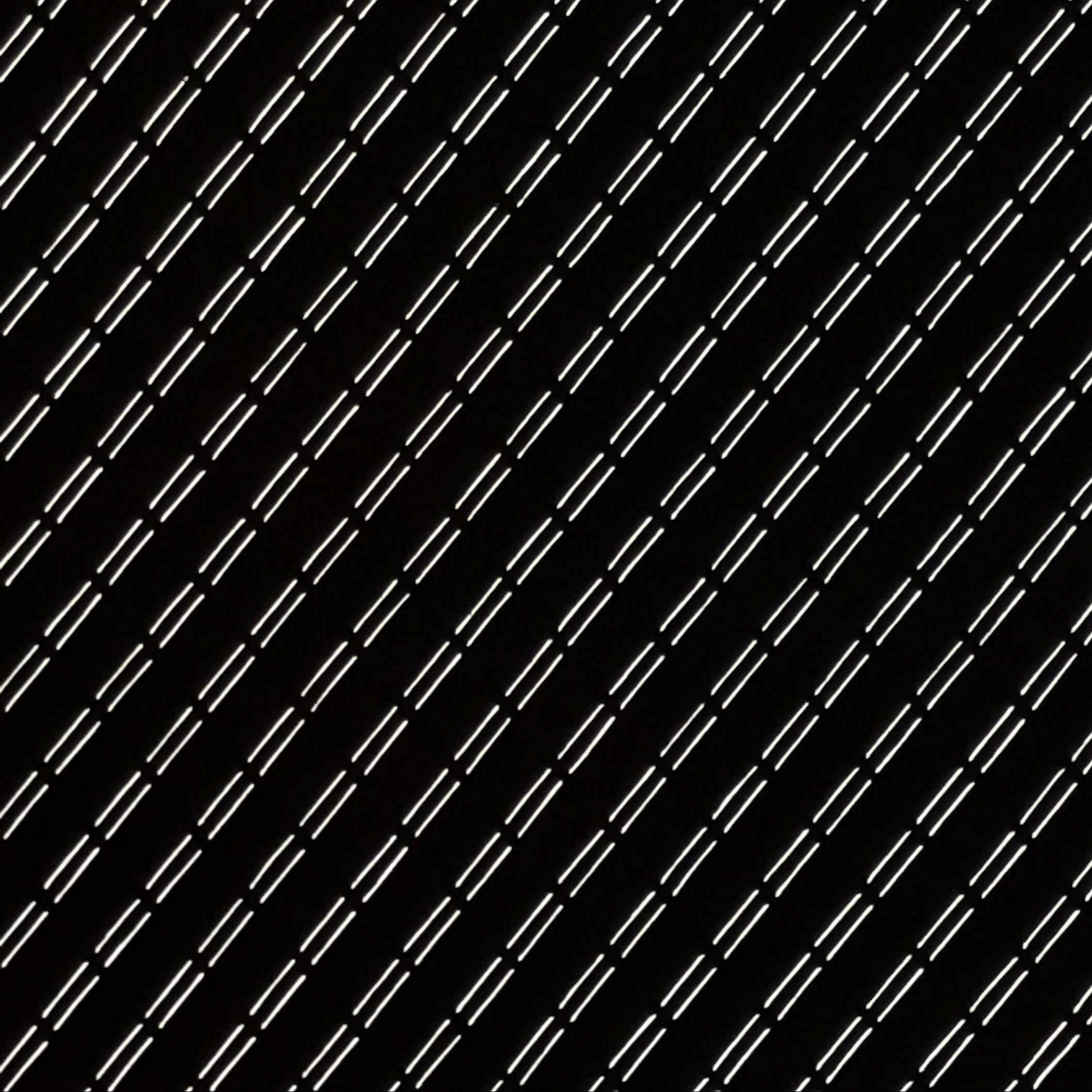 Antique Japanese Katagami Kimono Paper Stencil Katazome Diagonal Lines 4Y660