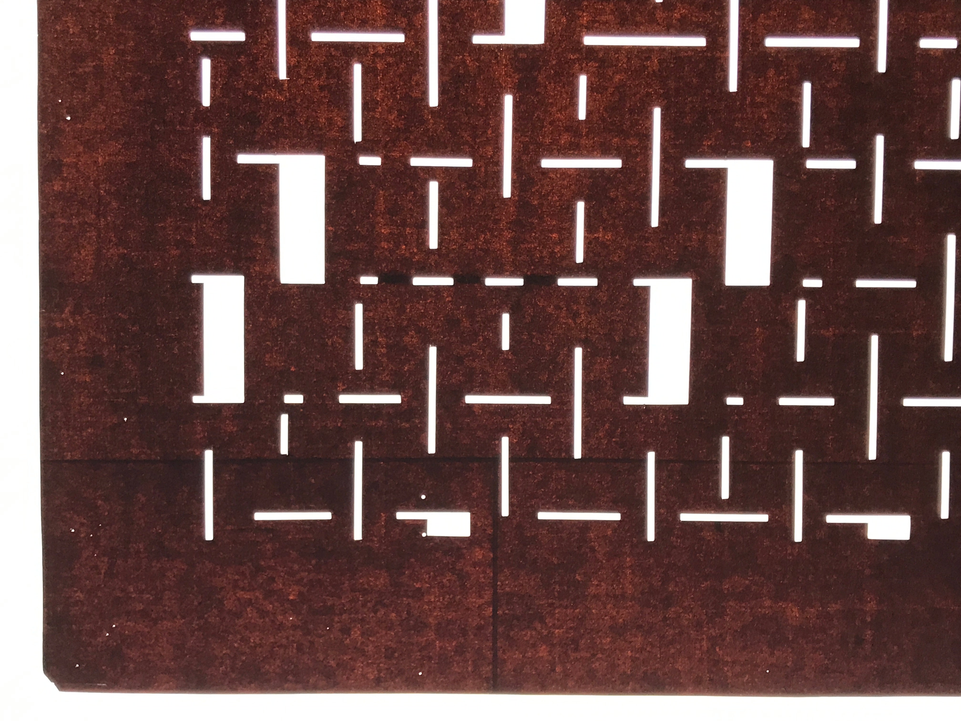 Antique Japanese Katagami Kimono Paper Stencil Katazome Line Block Design 4Y684