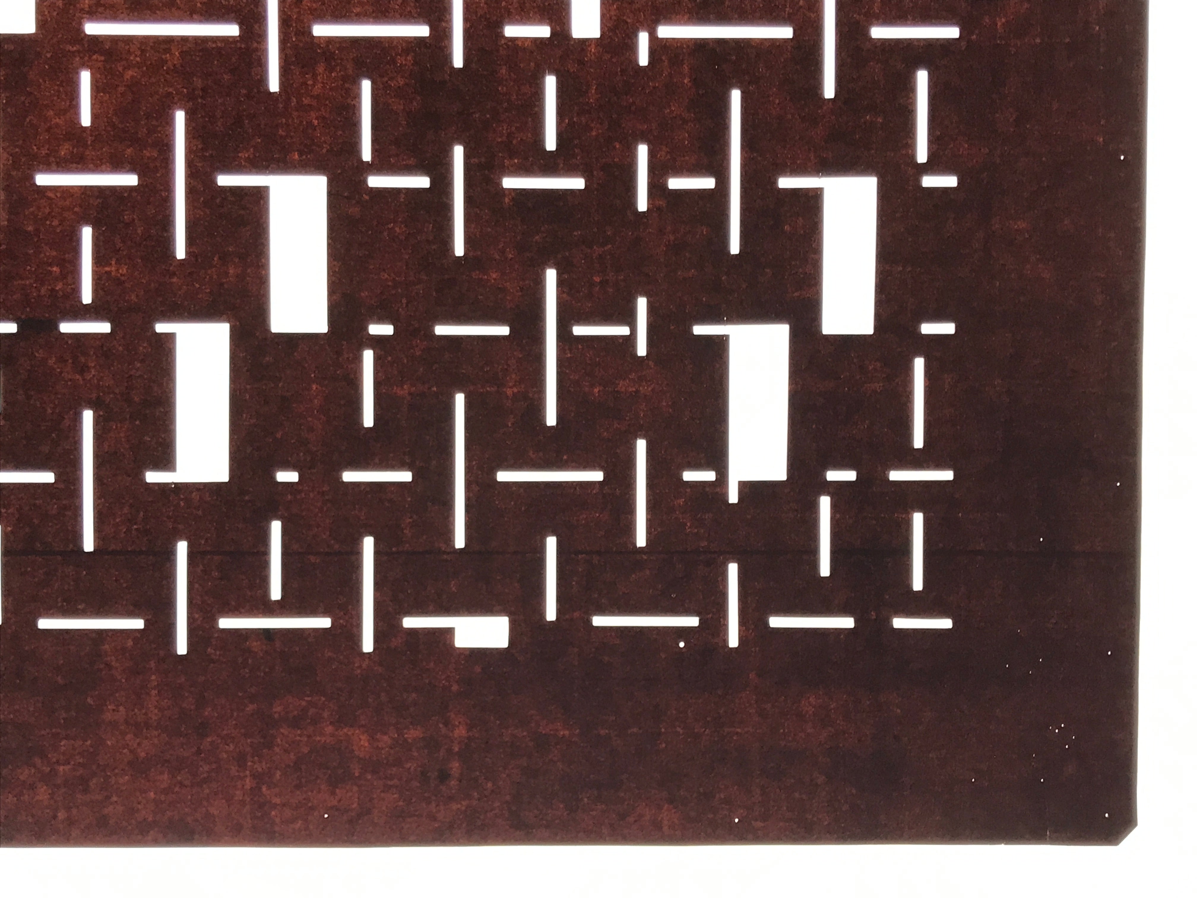 Antique Japanese Katagami Kimono Paper Stencil Katazome Line Block Design 4Y684