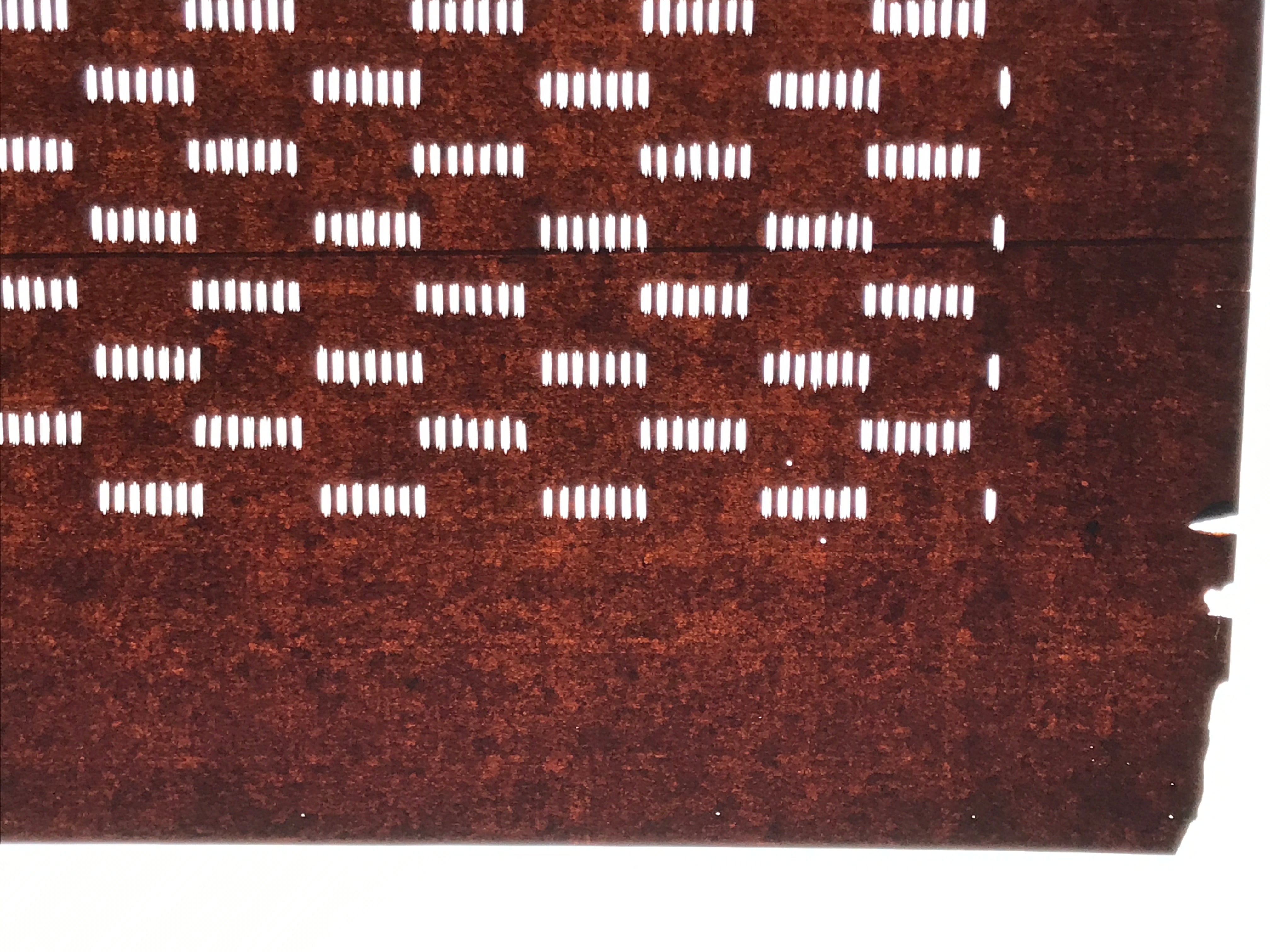 Antique Japanese Katagami Kimono Paper Stencil Katazome Small Line Pattern 4Y675