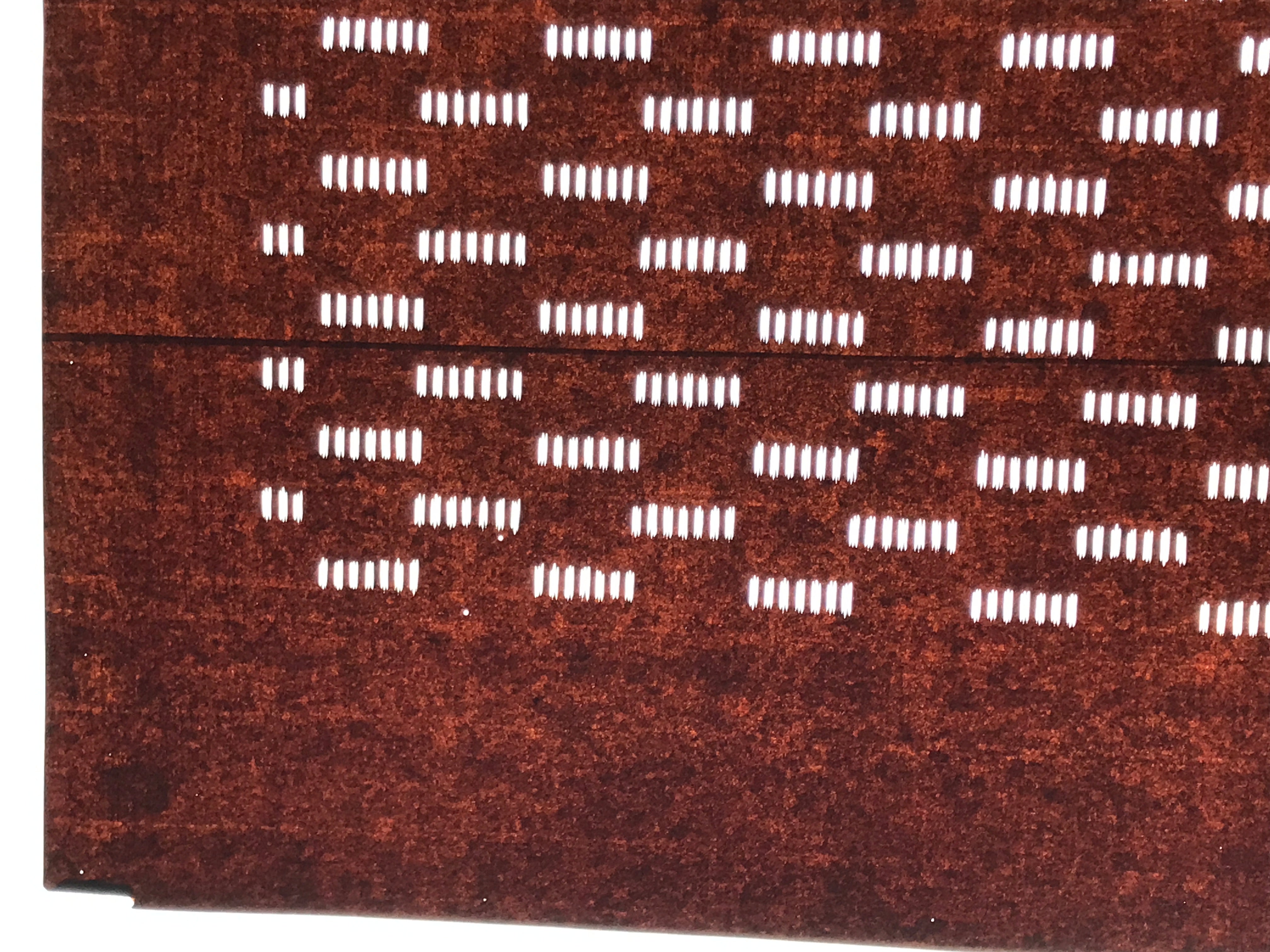 Antique Japanese Katagami Kimono Paper Stencil Katazome Small Line Pattern 4Y675