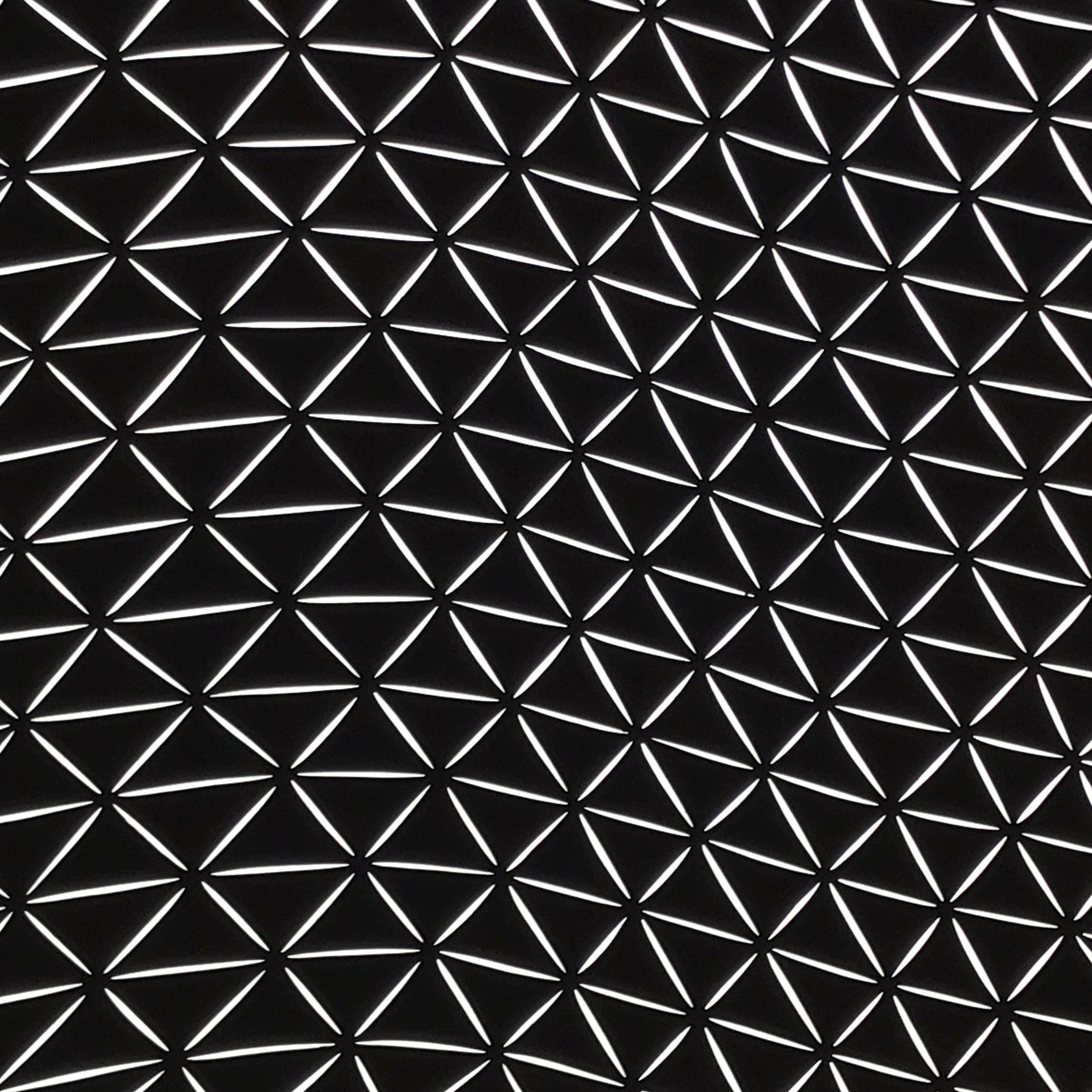 Antique Japanese Katagami Kimono Paper Stencil Uroko Triangle Snake Scales 4Y668