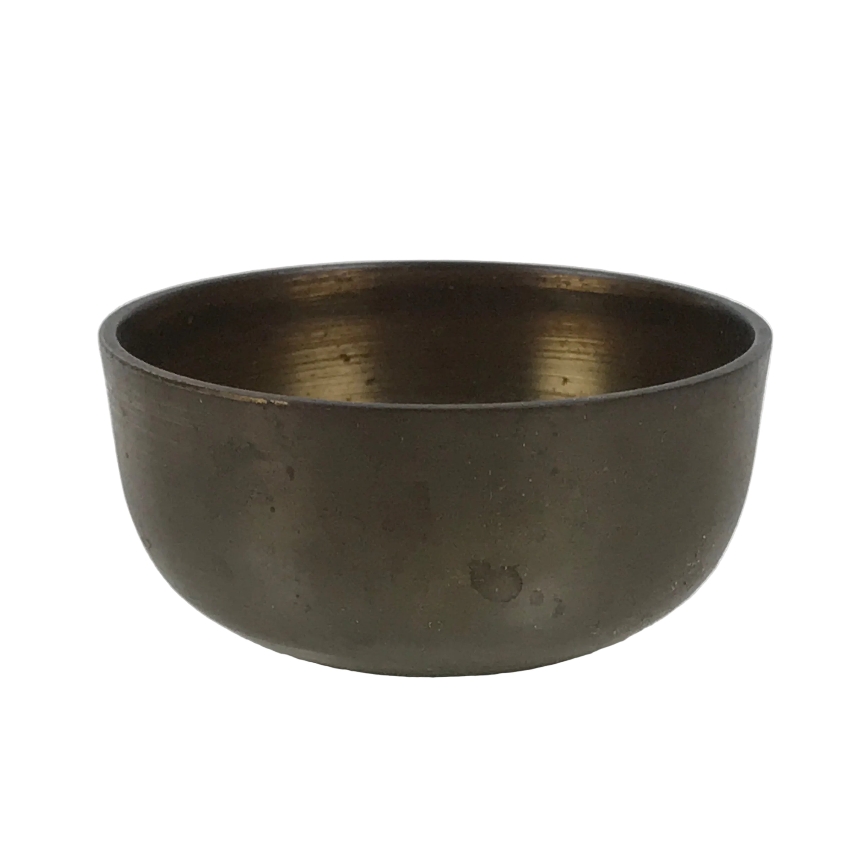 Japanese Buddhist Altar Fitting Brass Metal Orin Bell Singing Bowl Butsugu BA907