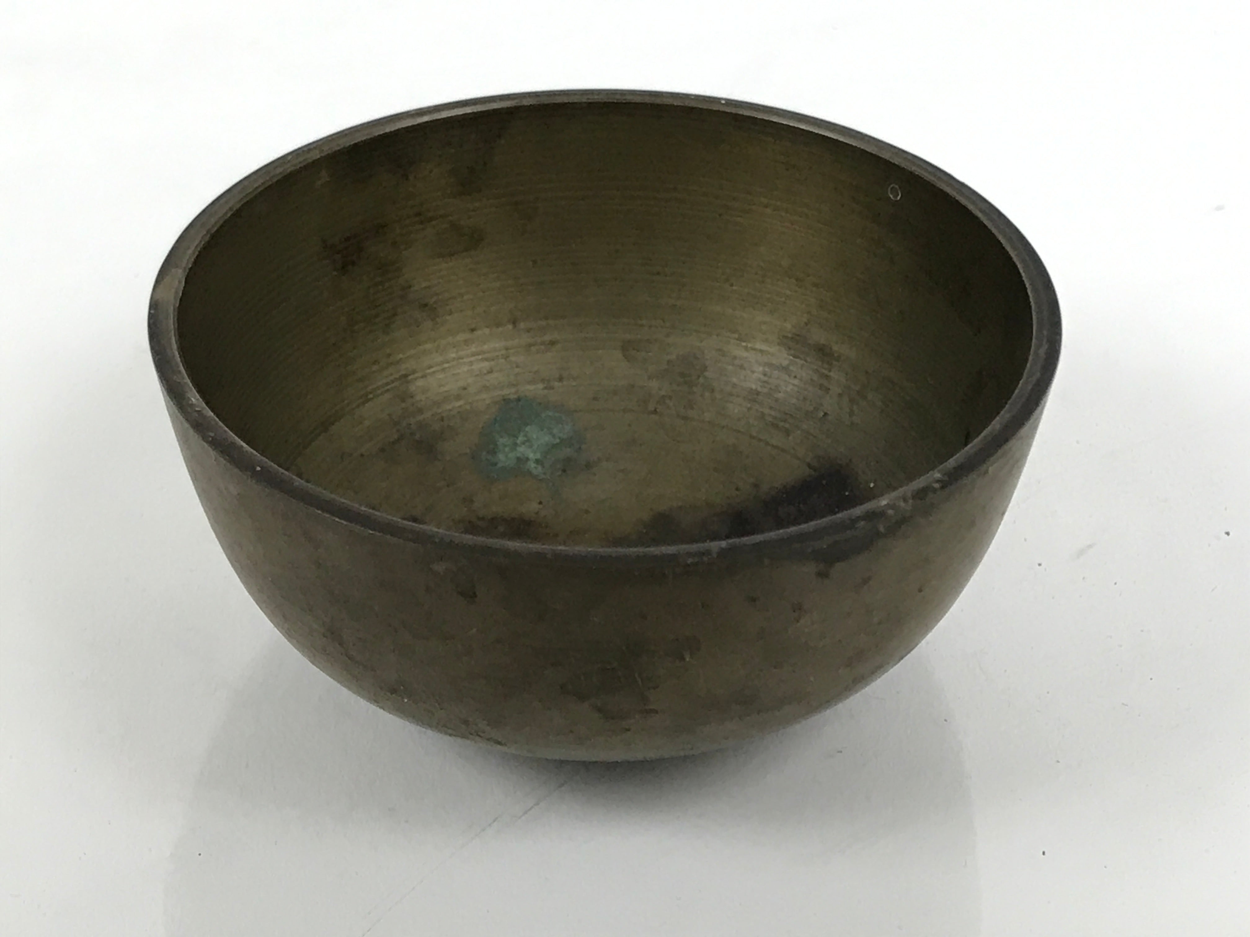 Japanese Buddhist Altar Fitting Brass Metal Orin Bell Singing Bowl Butsugu BA910