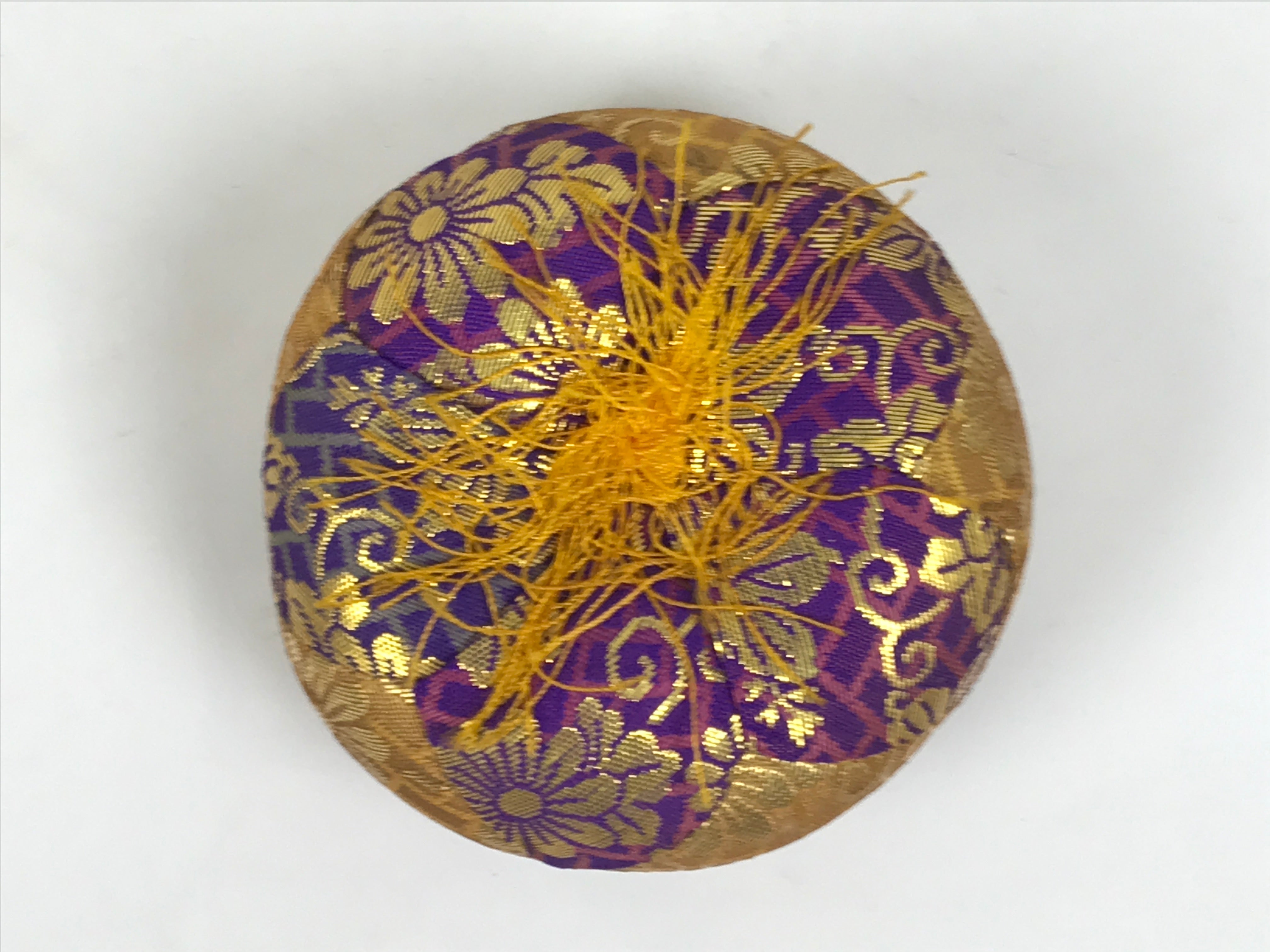 Japanese Buddhist Altar Fitting Bronze Orin Bell Singing Bowl Resin Stand BA905