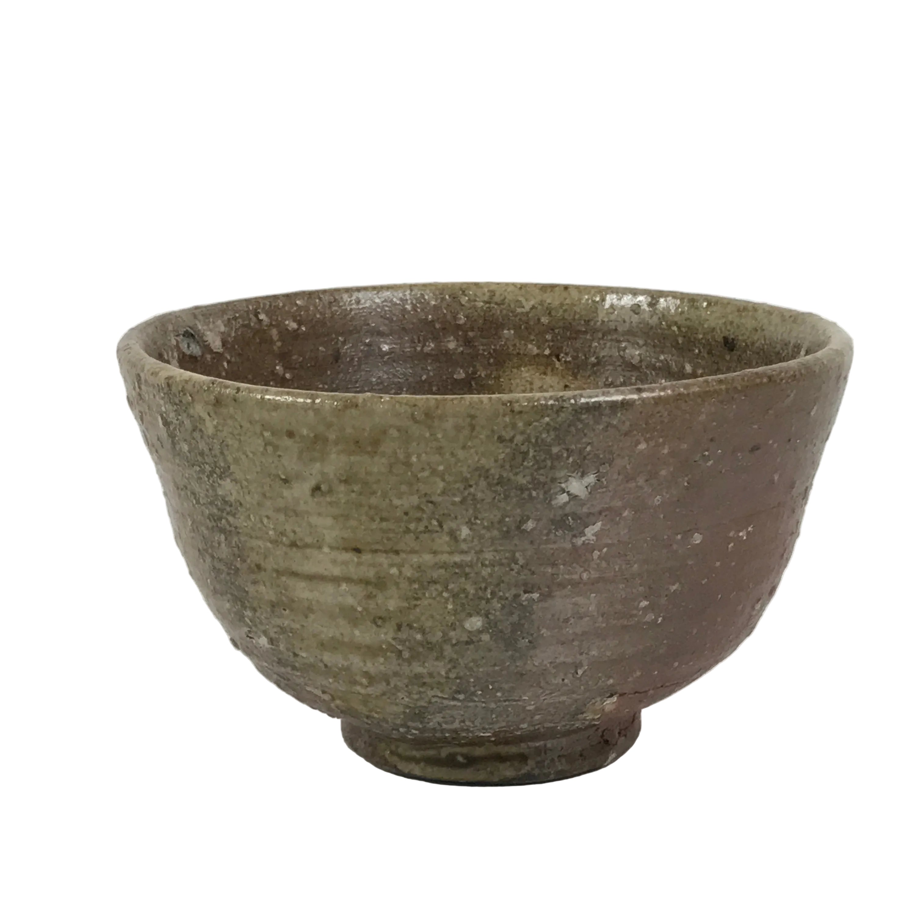 Japanese Ceramic Green Tea Bowl Matcha Chawan Pottery Brown Natural Glaze CHB152