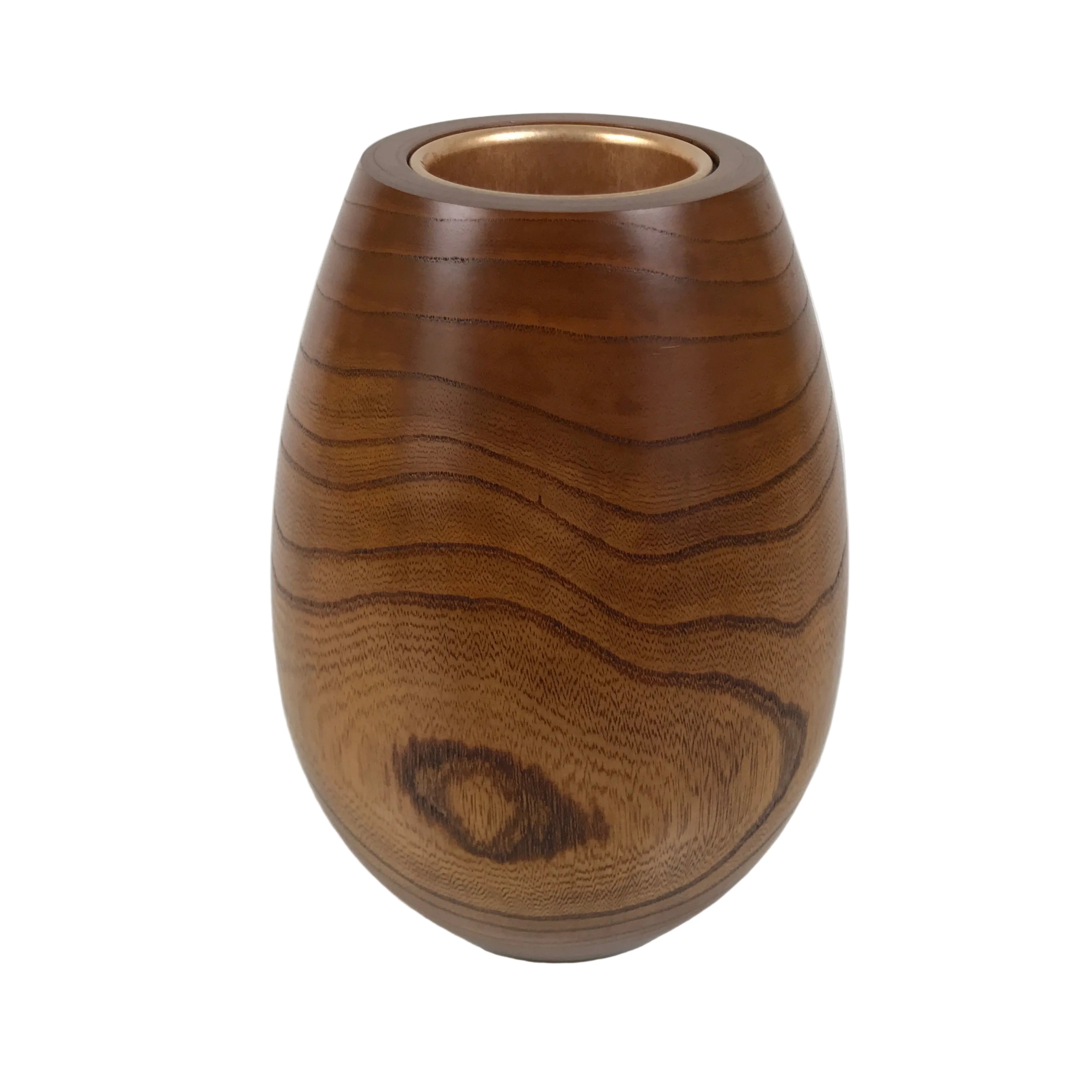 Japanese Lacquered Wood Flower Vase Vtg Two Way Kabin Ikebana Arrangement FK225