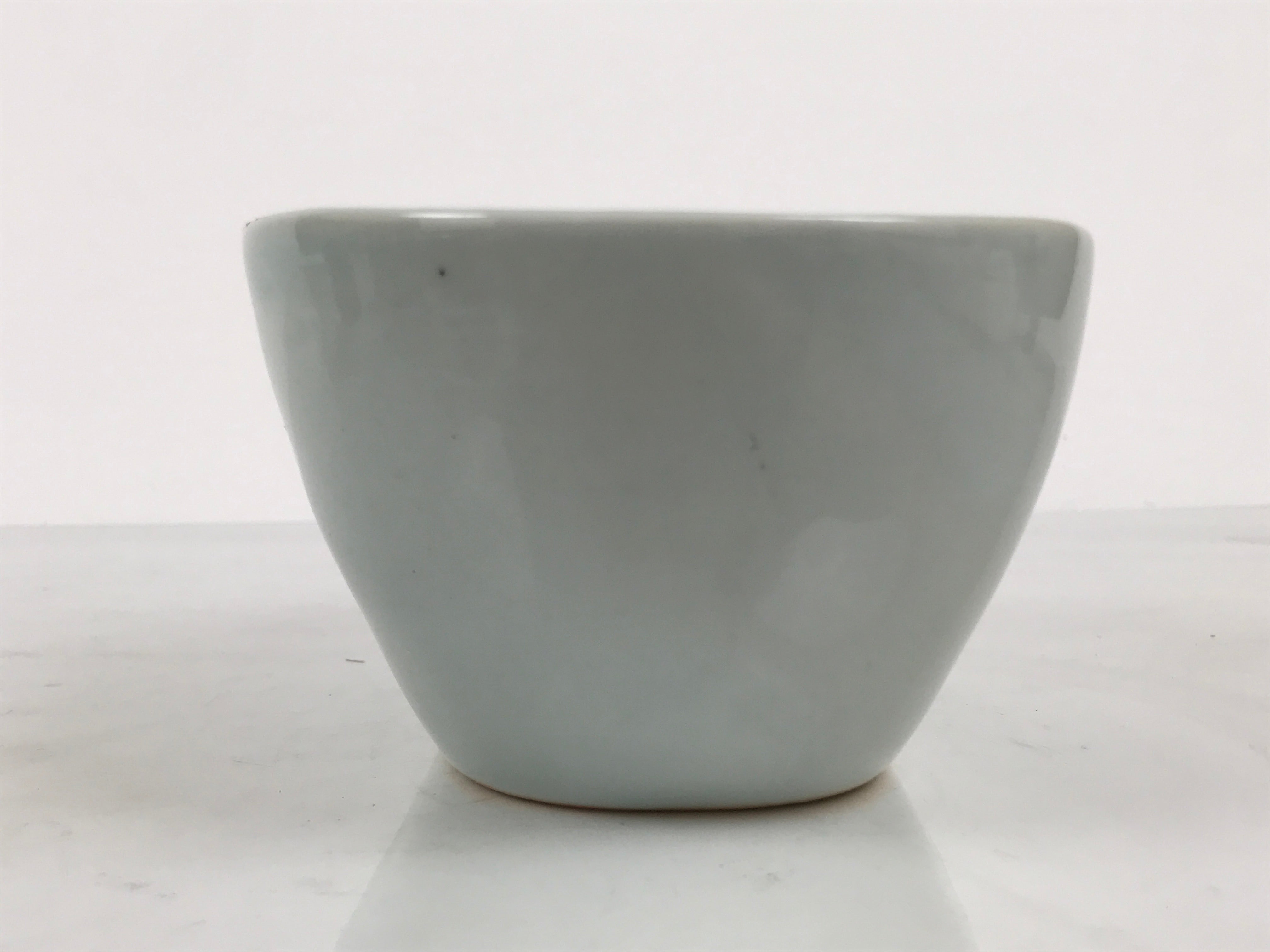 Japanese Porcelain Celadon Serving Bowl Vtg Two Section Seiji Green Hachi Y574