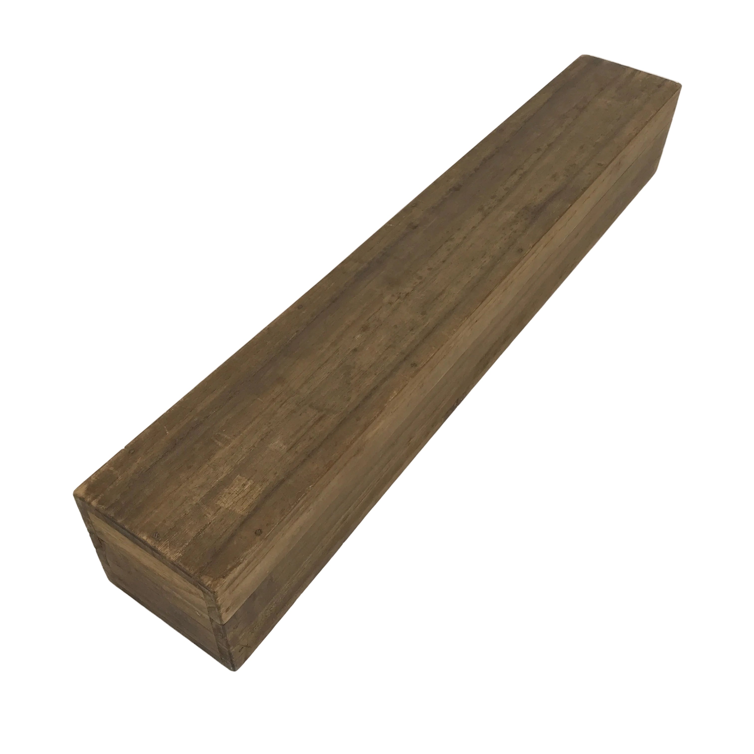 Japanese Wooden Hanging Scroll Box Vtg Kakejiku Hako Inside Length 47.2cm SB353