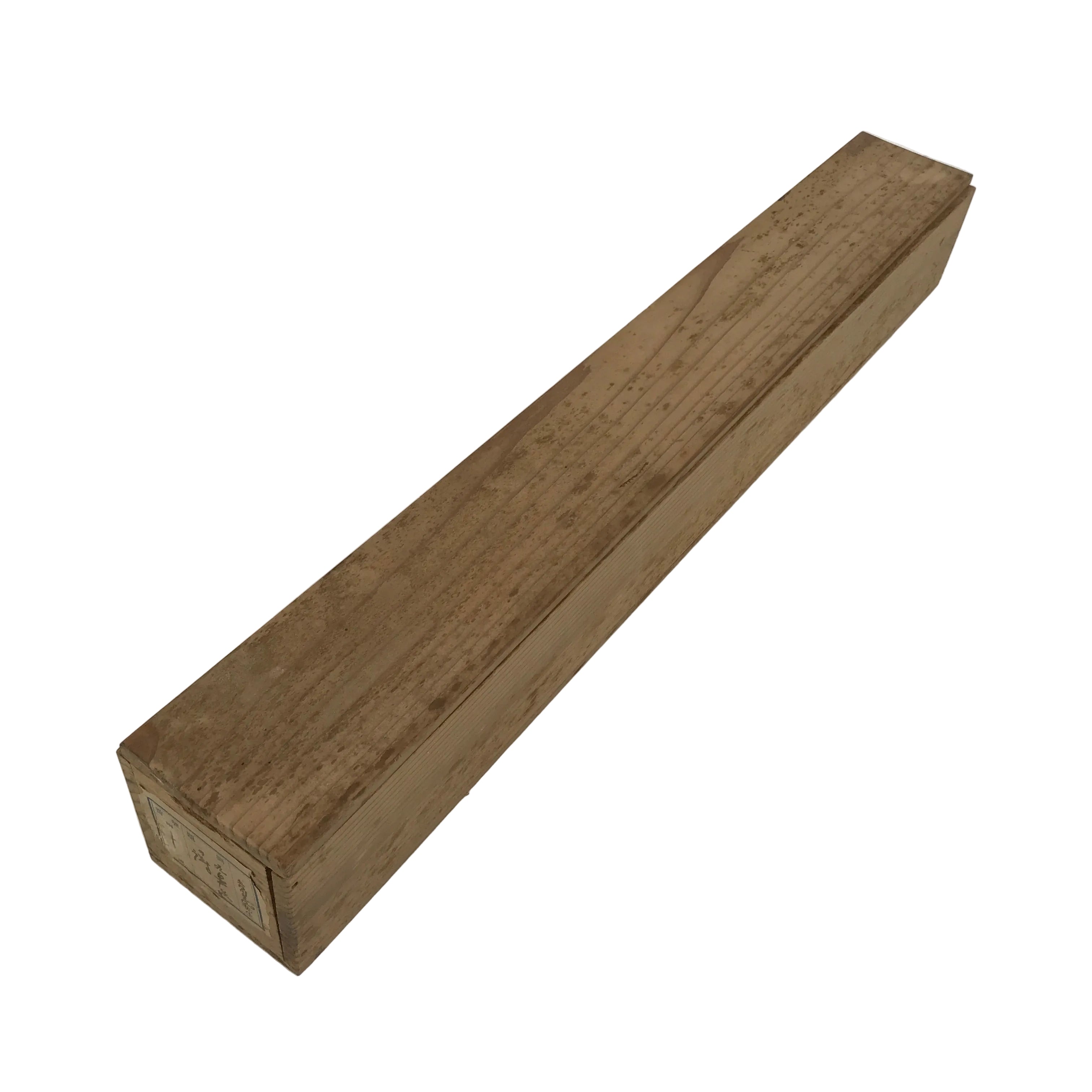 Japanese Wooden Hanging Scroll Box Vtg Kakejiku Hako Inside Length 51.8cm SB356