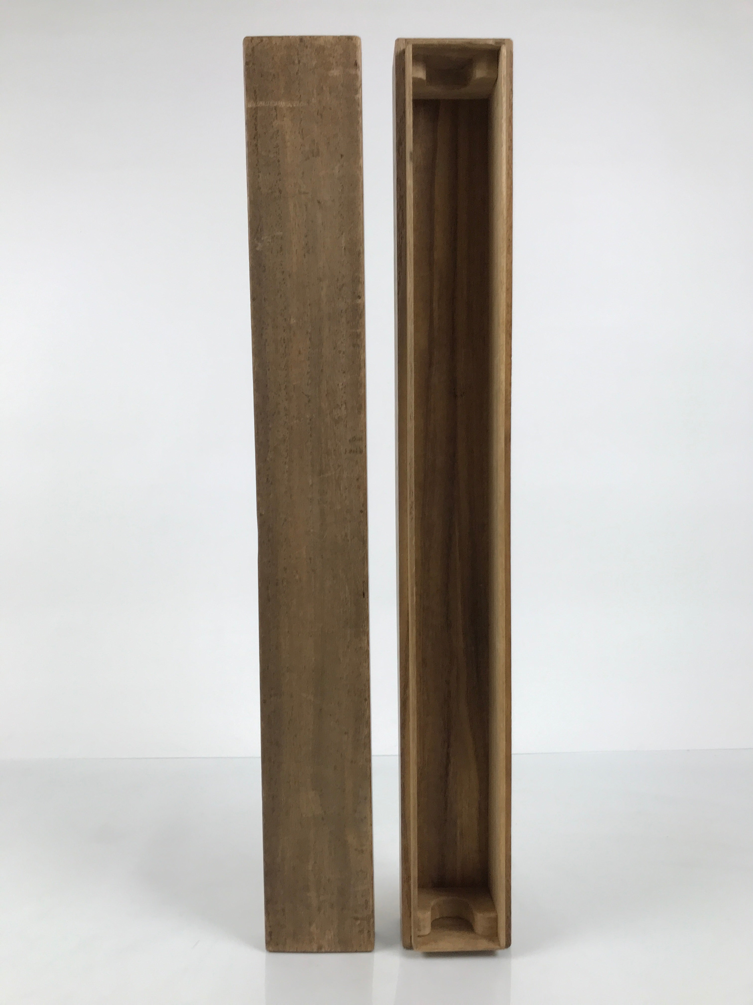 Japanese Wooden Hanging Scroll Box Vtg Kakejiku Hako Inside Length 59.5cm SB341
